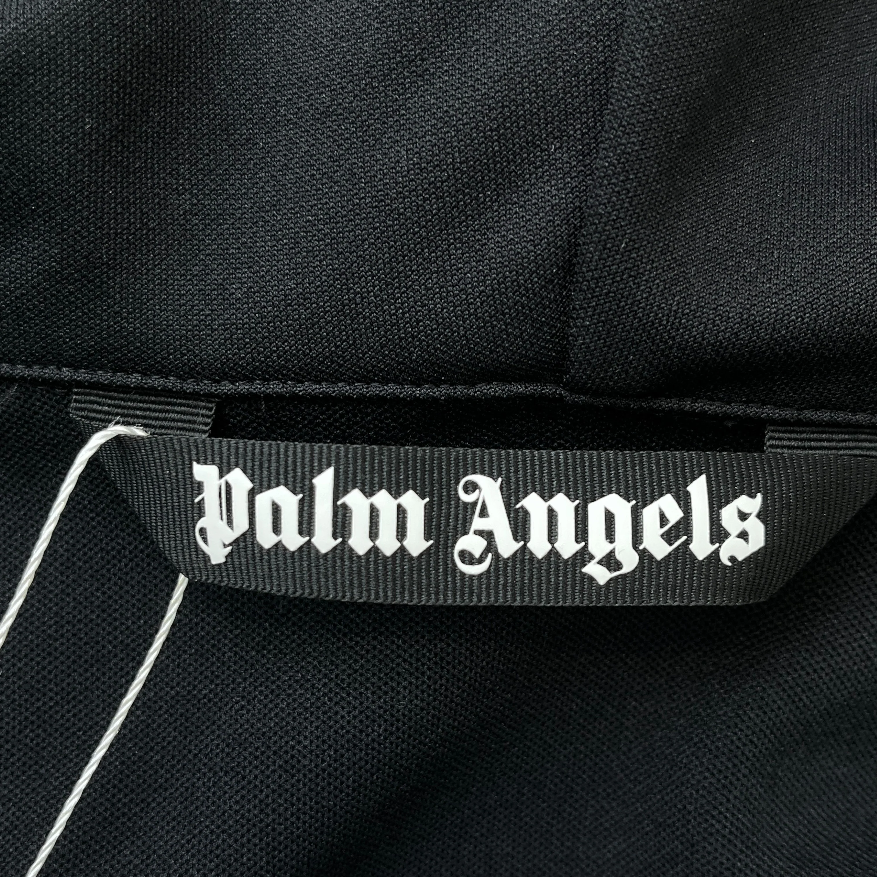 Men's Logo Print Track Jacket Black Size M - Image 5