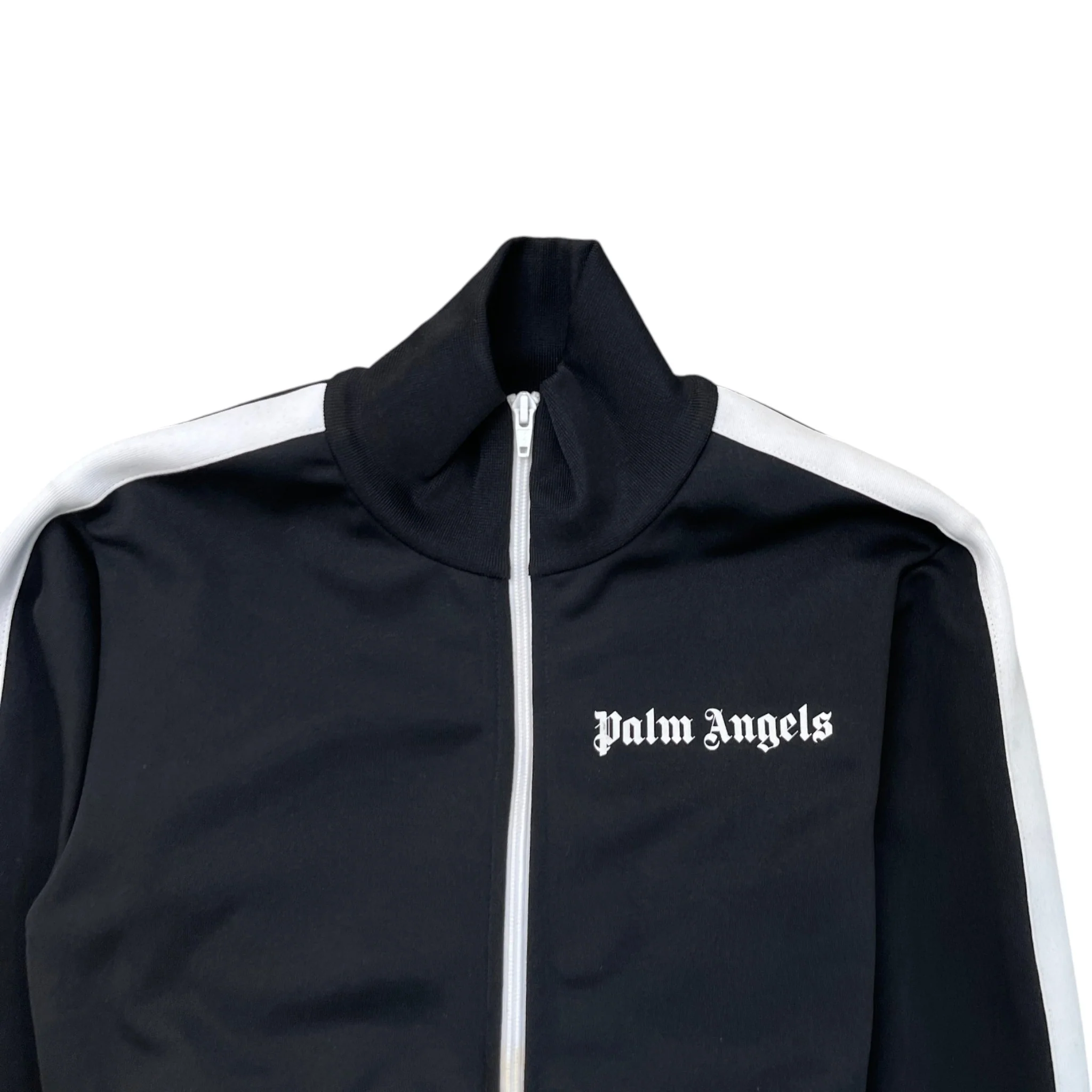 Men's Logo Print Track Jacket Black Size XS - Image 5