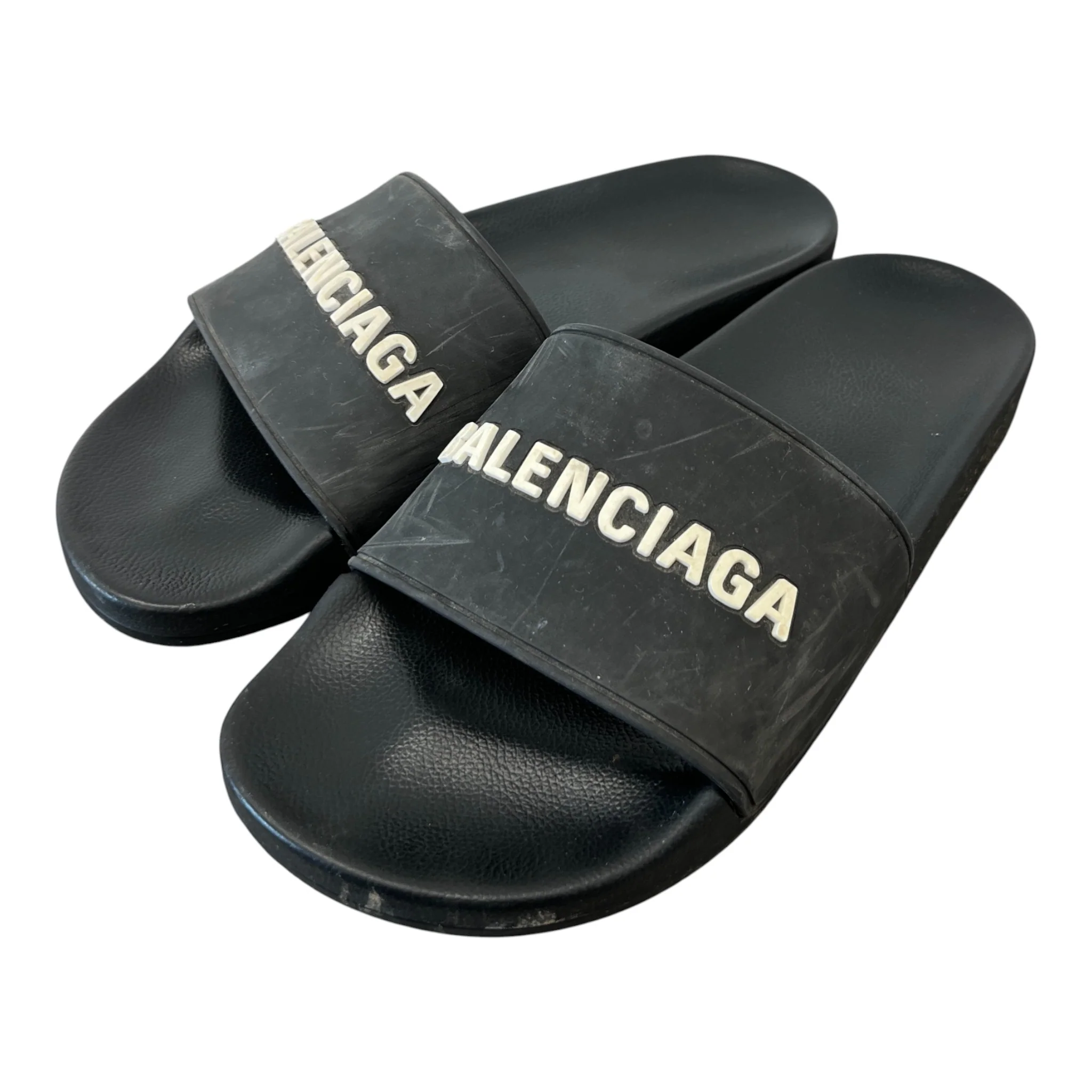 Men's Logo Slides Black Size EU 40 / UK 6 - Image 9