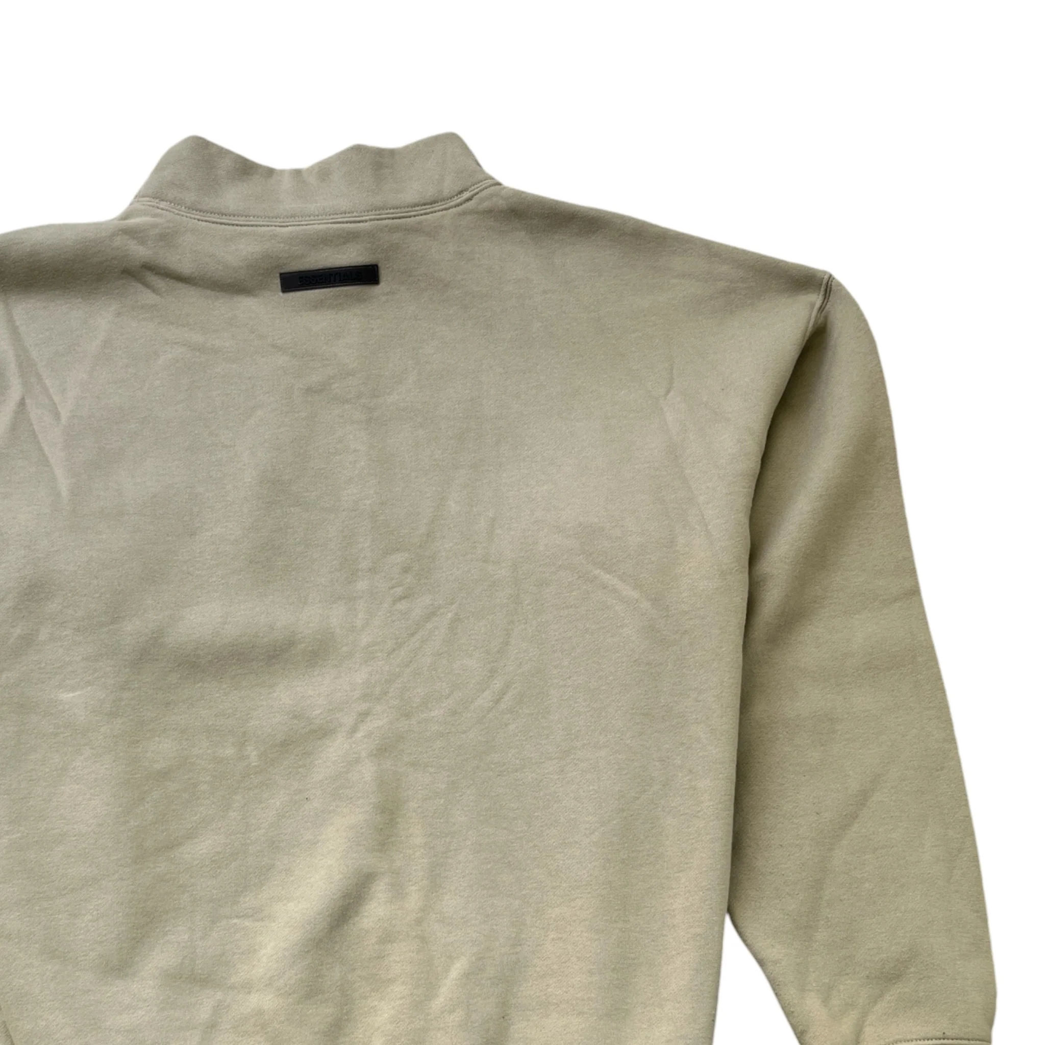 Men's Logo Sweatshirt Khaki Size M - Image 4