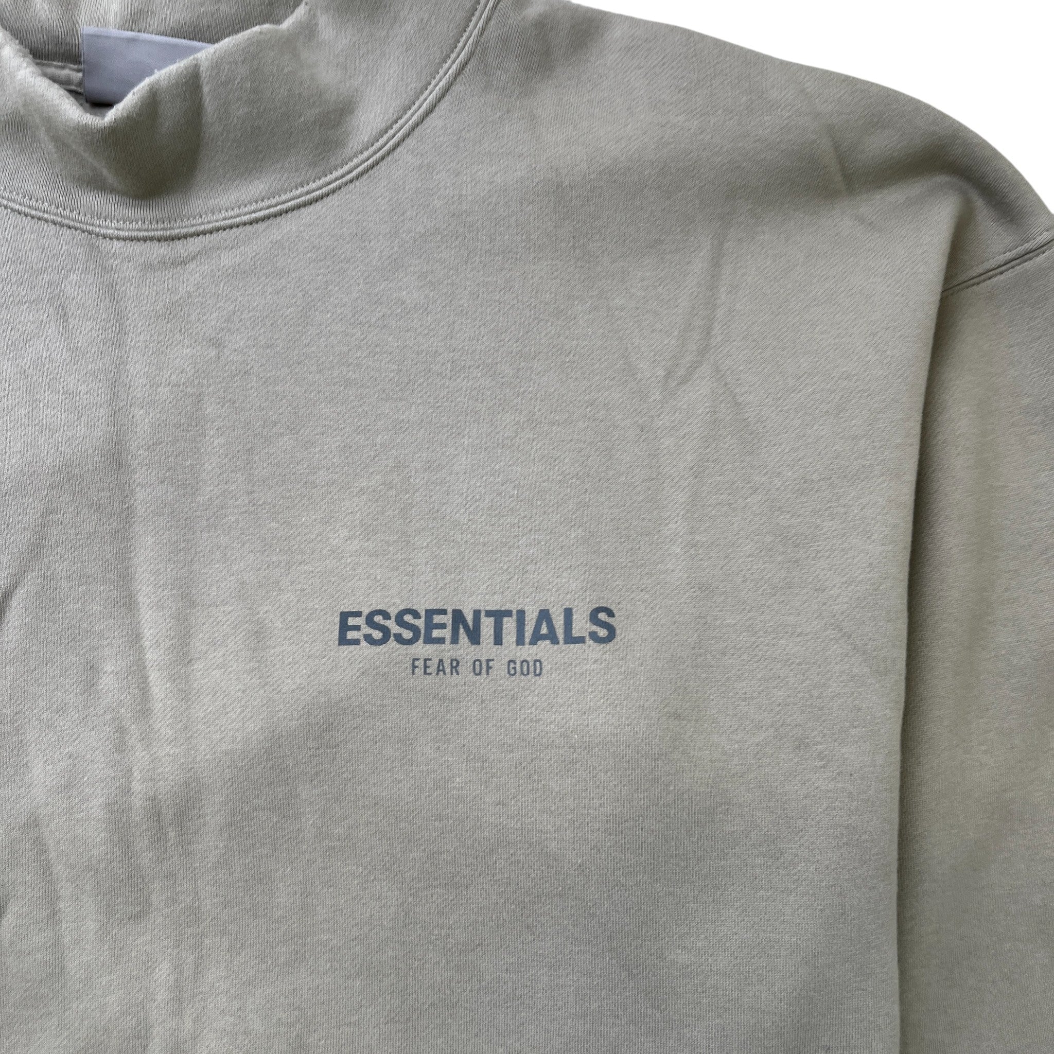 Men's Logo Sweatshirt Khaki Size M - Image 5