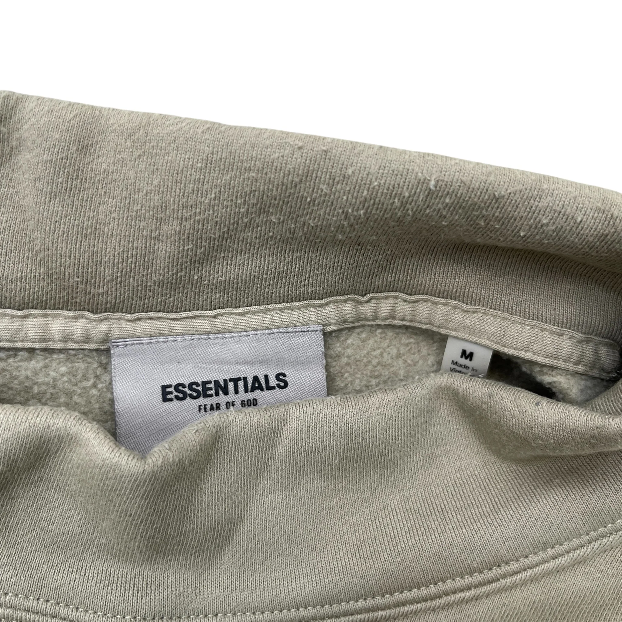 Men's Logo Sweatshirt Khaki Size M - Image 7