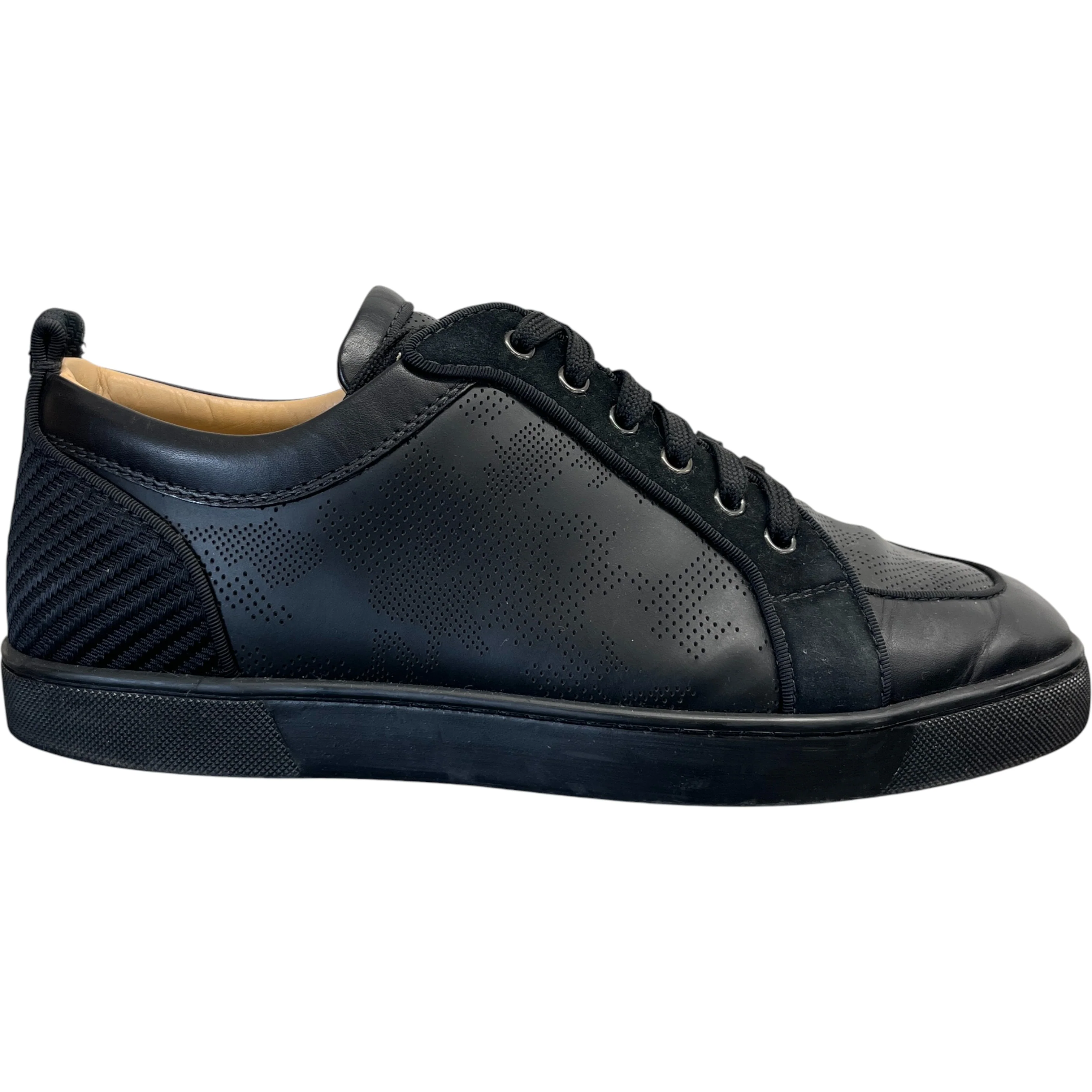 Men's Louis Junior Low Trainers Black Size EU 44 / UK 10