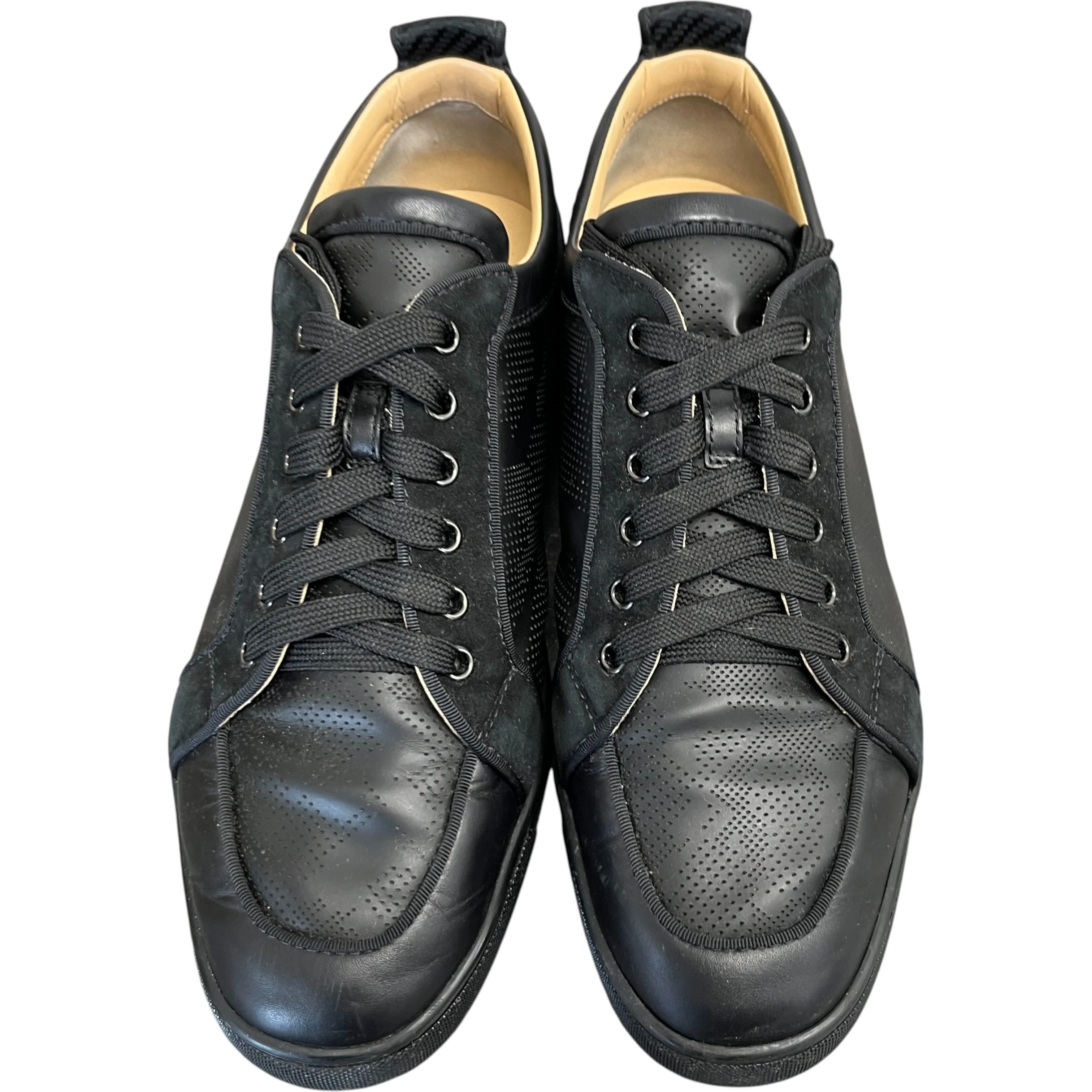 Men's Louis Junior Low Trainers Black Size EU 44 / UK 10 - Image 6