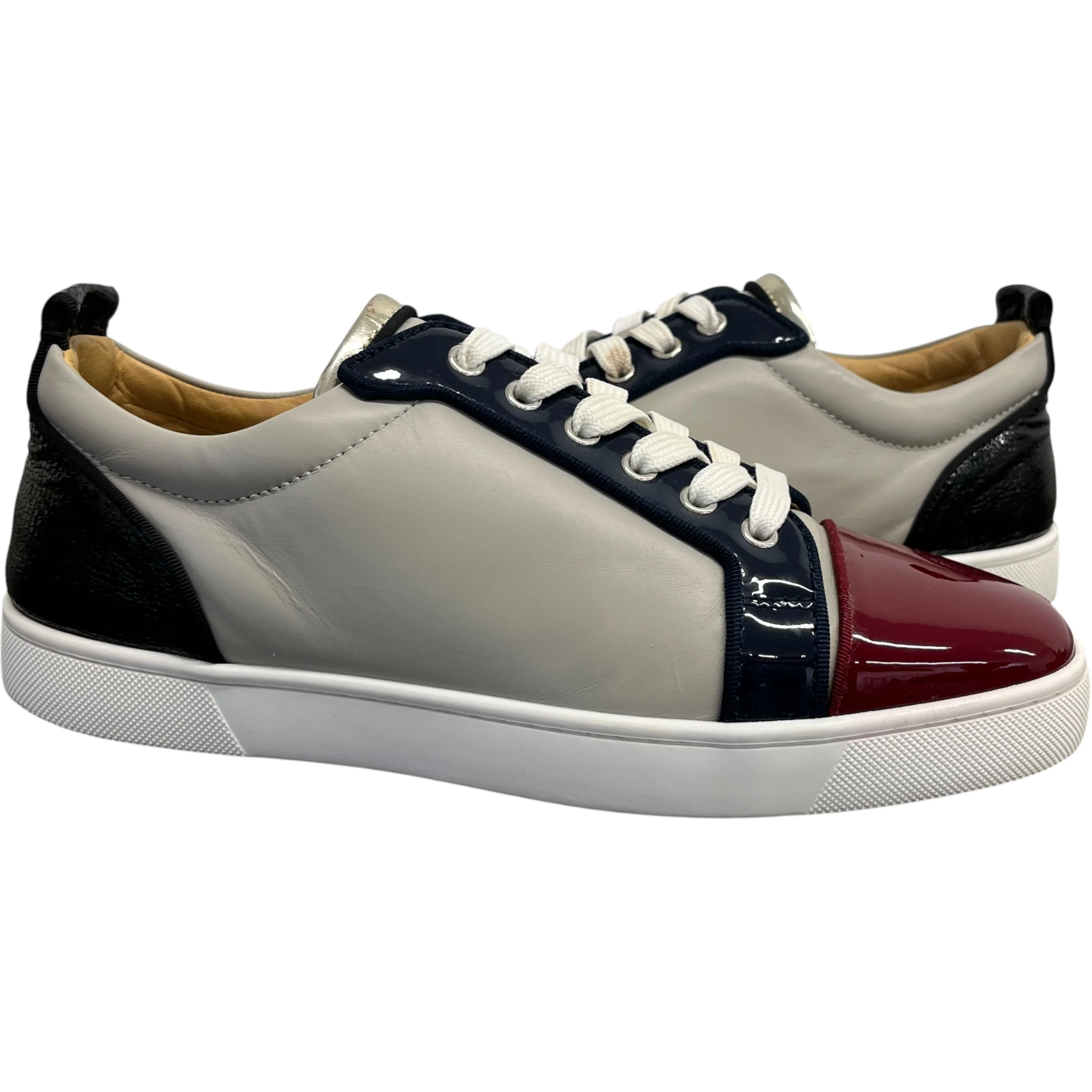 Men's Louis Junior Low Trainers Blue Size EU 42 / UK 8 - Image 4