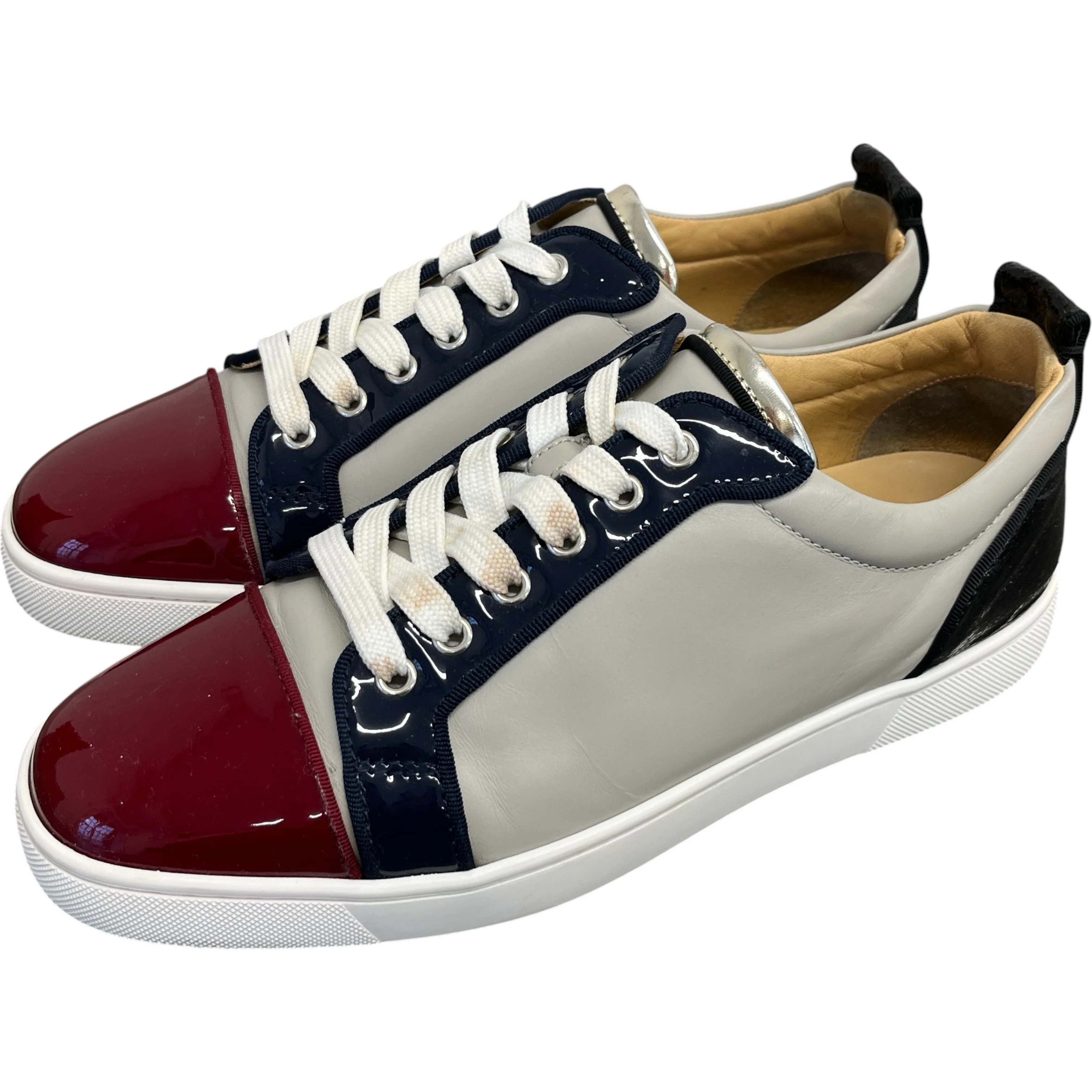 Men's Louis Junior Low Trainers Blue Size EU 42 / UK 8 - Image 9
