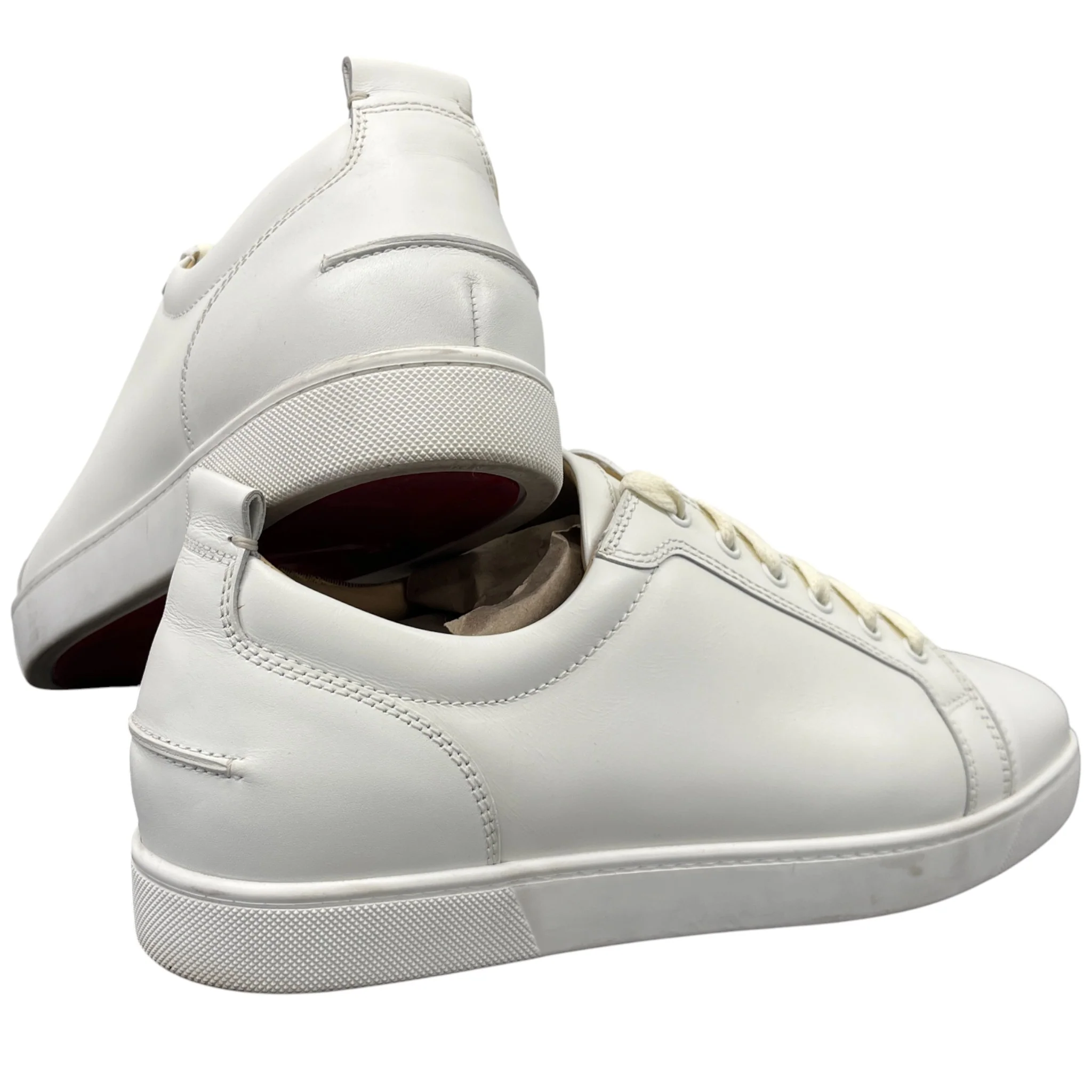 Men's Louis Junior Low Trainers White Size EU 46 / UK 12 - Image 10