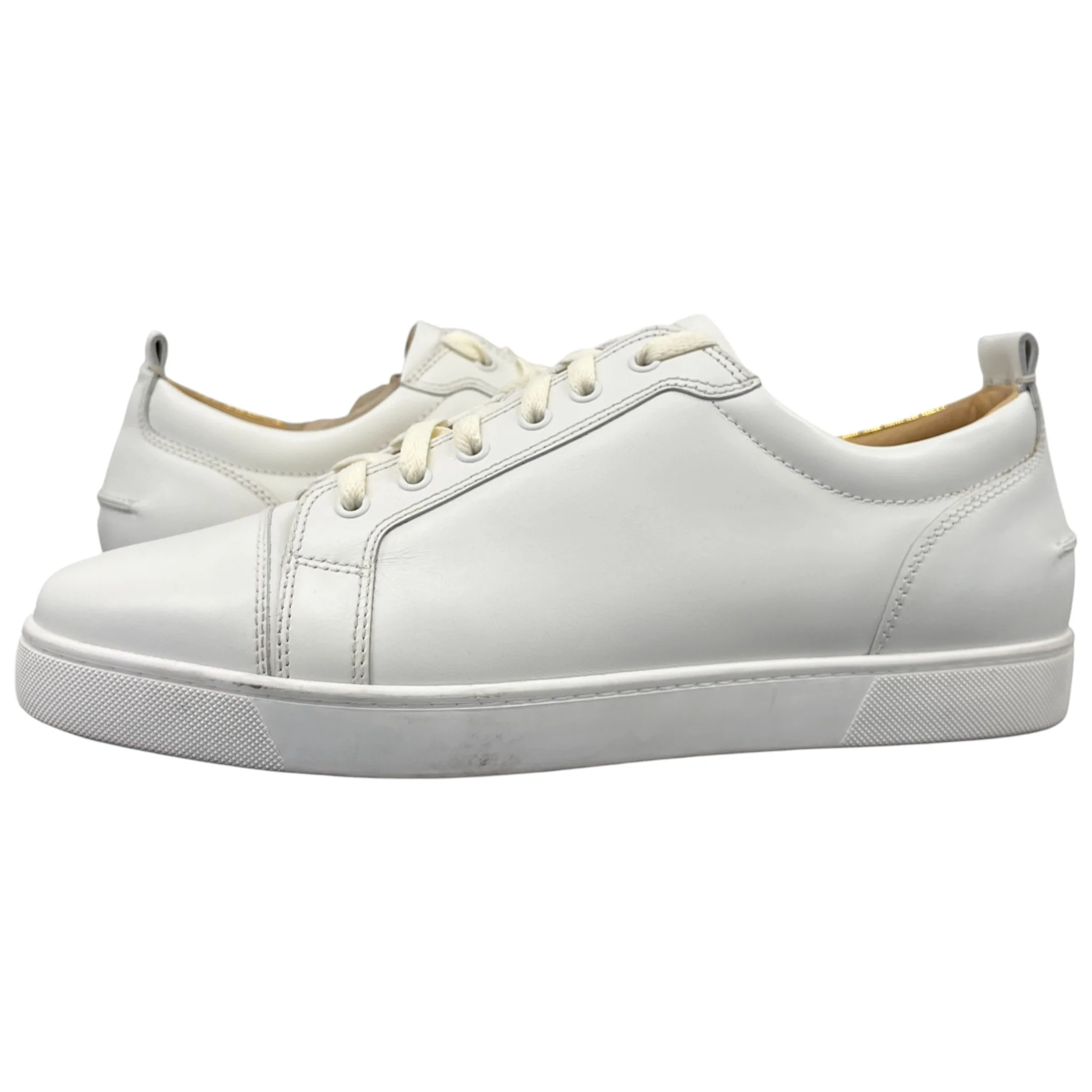 Men's Louis Junior Low Trainers White Size EU 46 / UK 12 - Image 3