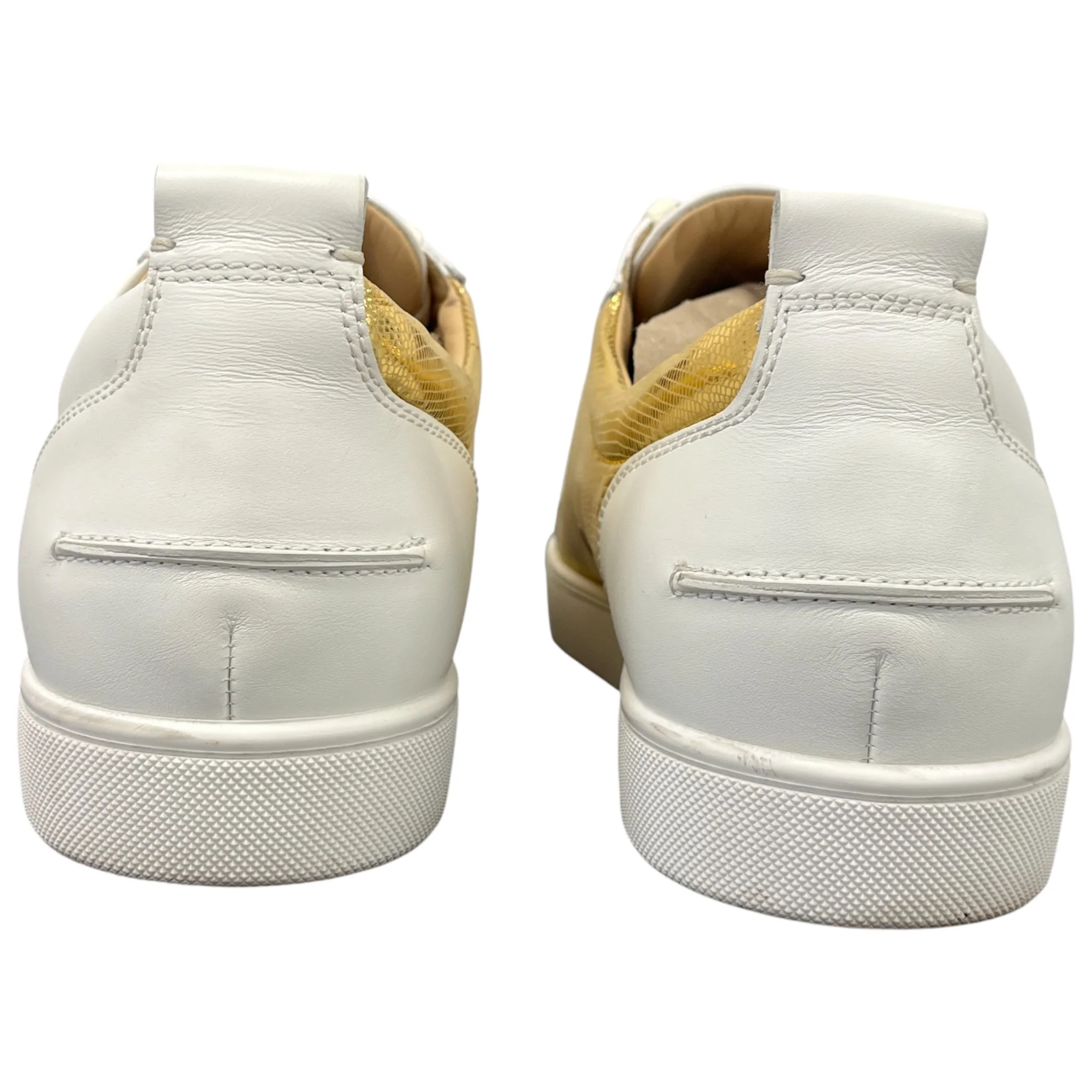 Men's Louis Junior Low Trainers White Size EU 46 / UK 12 - Image 7