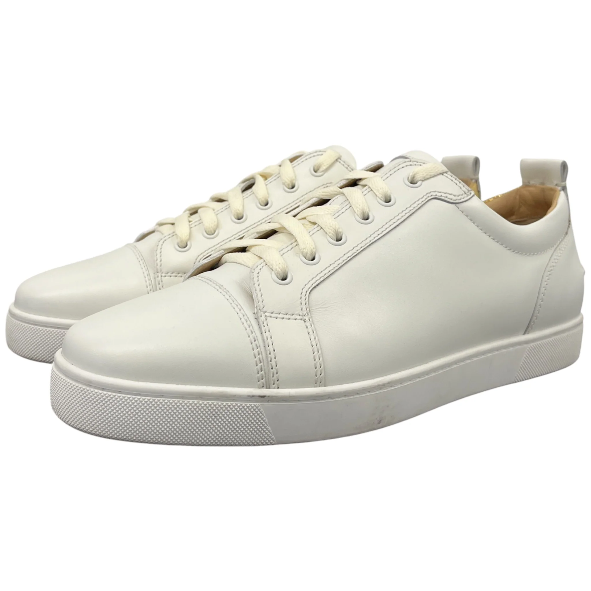 Men's Louis Junior Low Trainers White Size EU 46 / UK 12 - Image 8