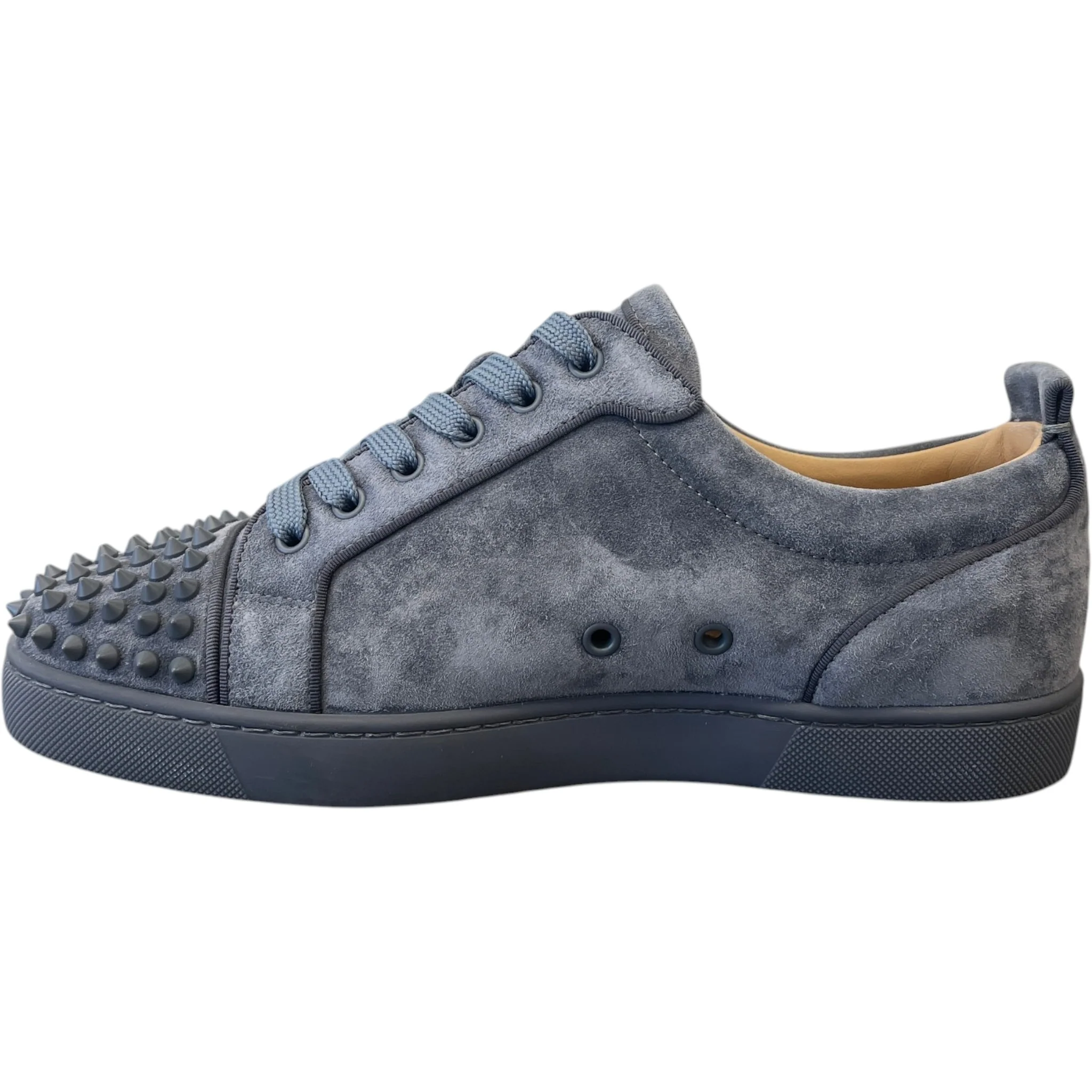 Men's Louis Junior Spike Flat Low Trainers Grey Size EU 42 / UK 8 - Image 2