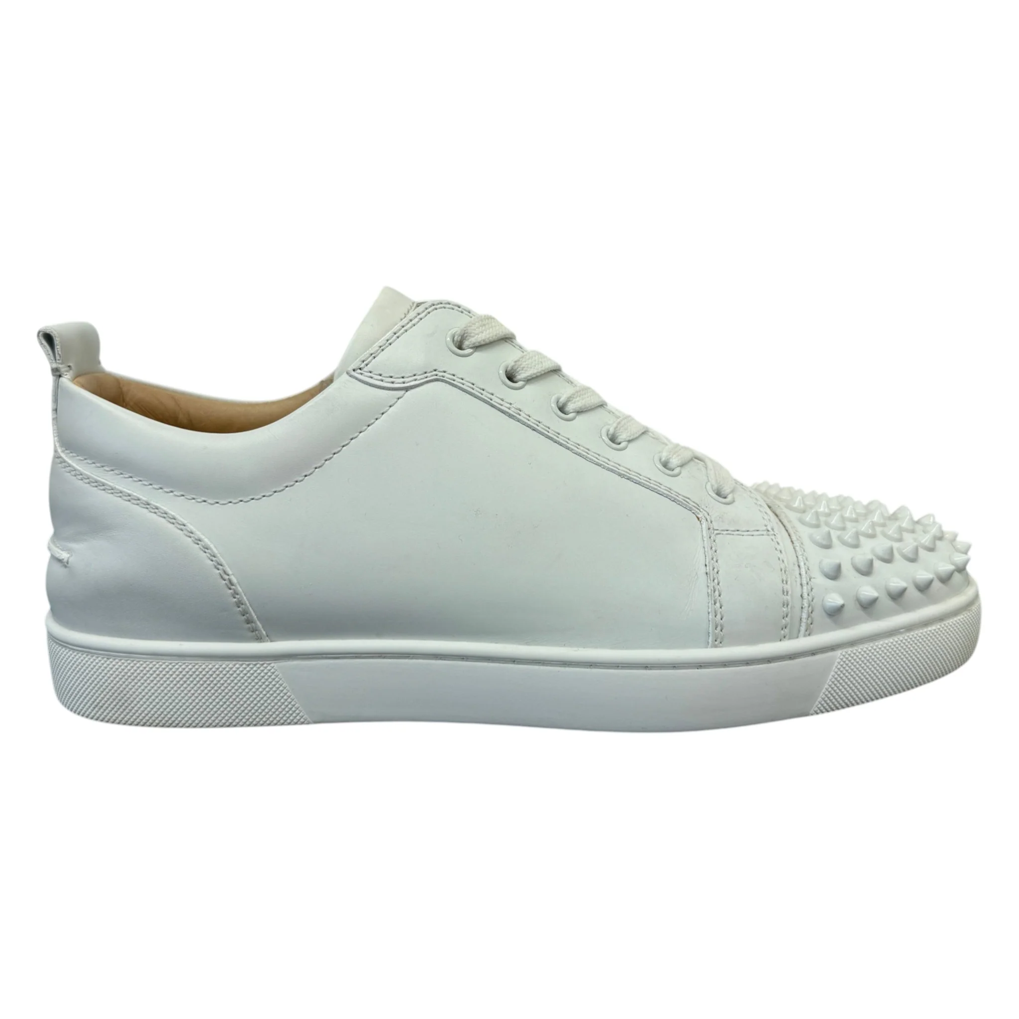 Men's Louis Junior Spike Low Trainers White Size EU 43.5 / UK 9.5