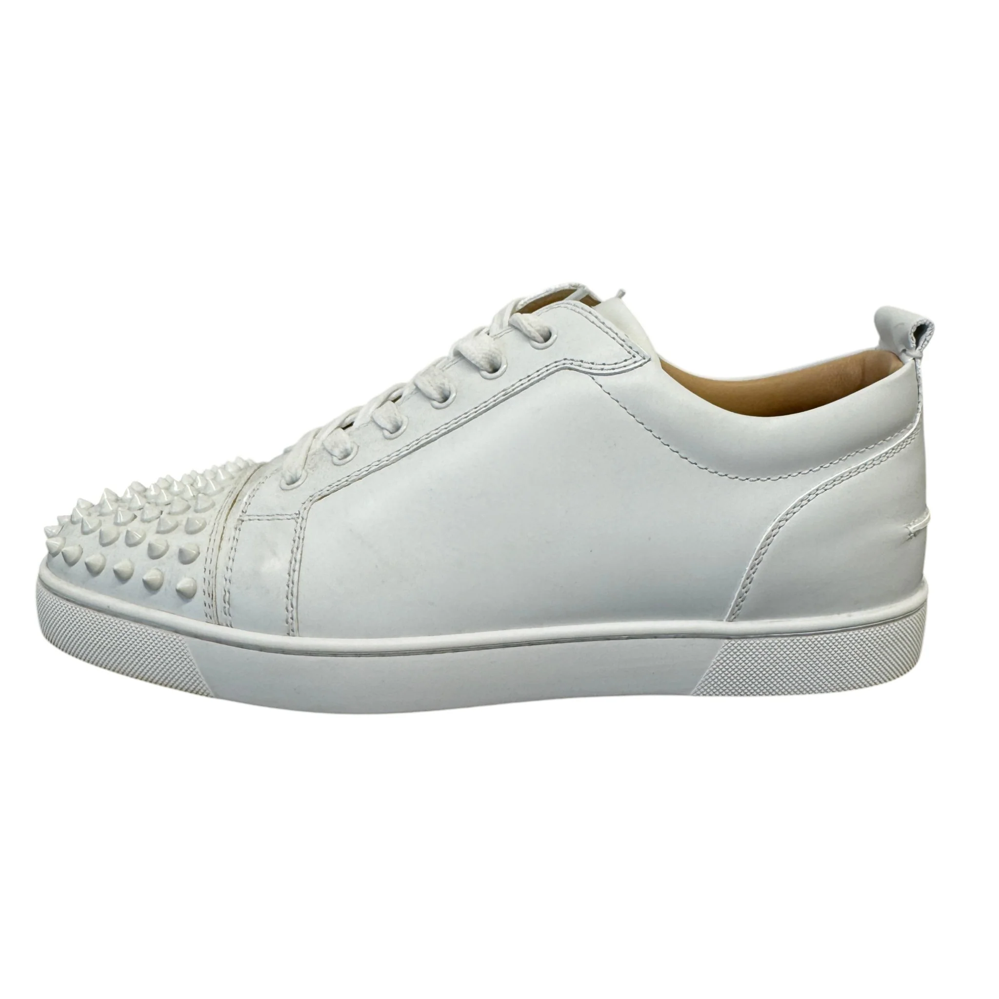 Men's Louis Junior Spike Low Trainers White Size EU 43.5 / UK 9.5 - Image 4