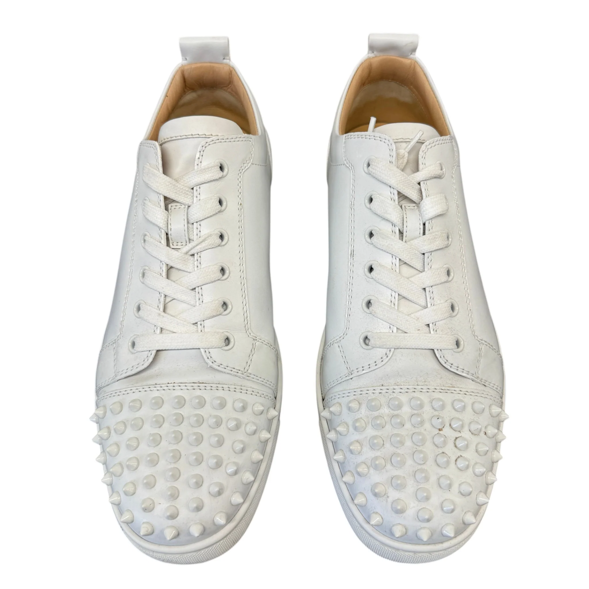 Men's Louis Junior Spike Low Trainers White Size EU 43.5 / UK 9.5 - Image 6