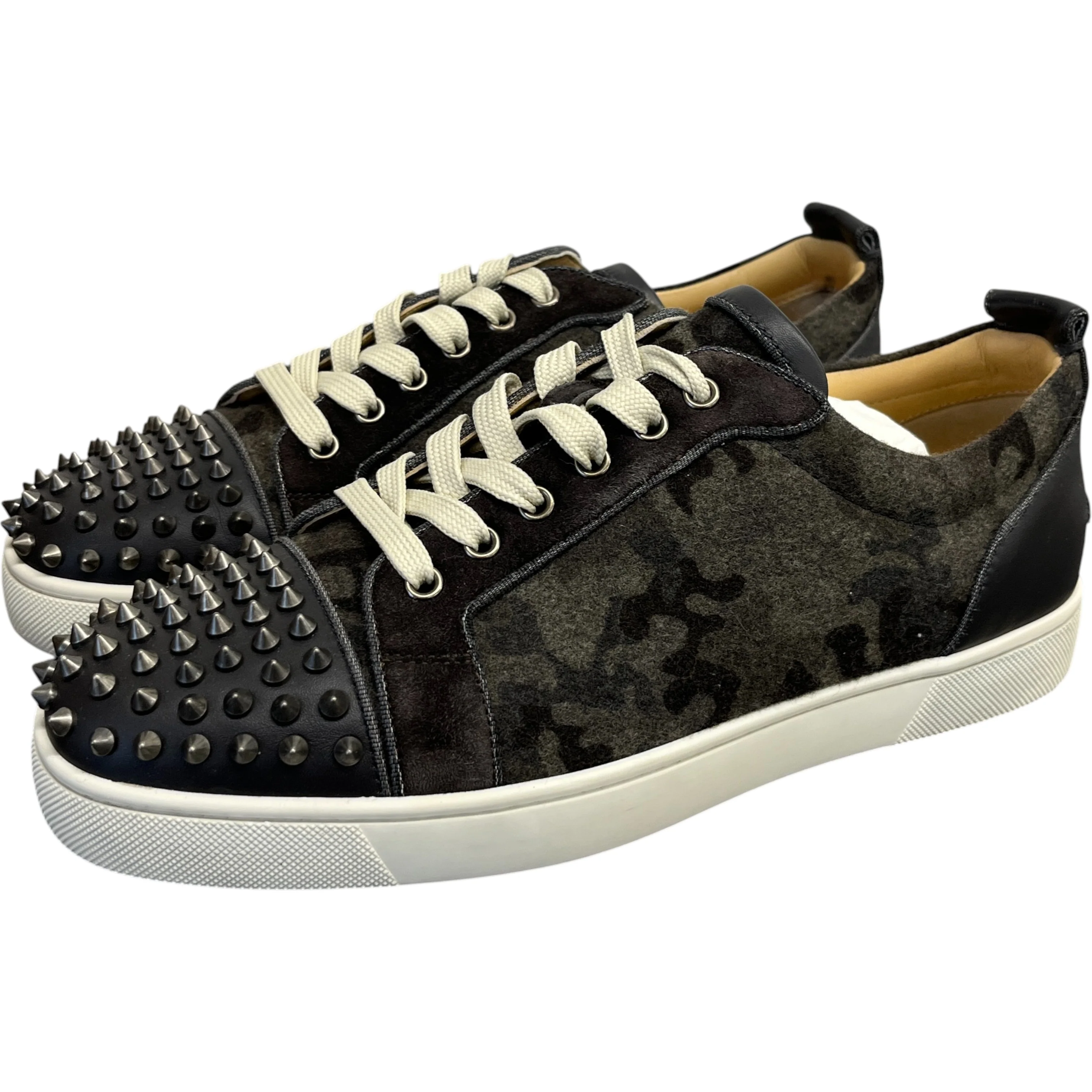 Men's Louis Junior Spikes Low Trainers Green Size EU 42 / UK 8 - Image 9