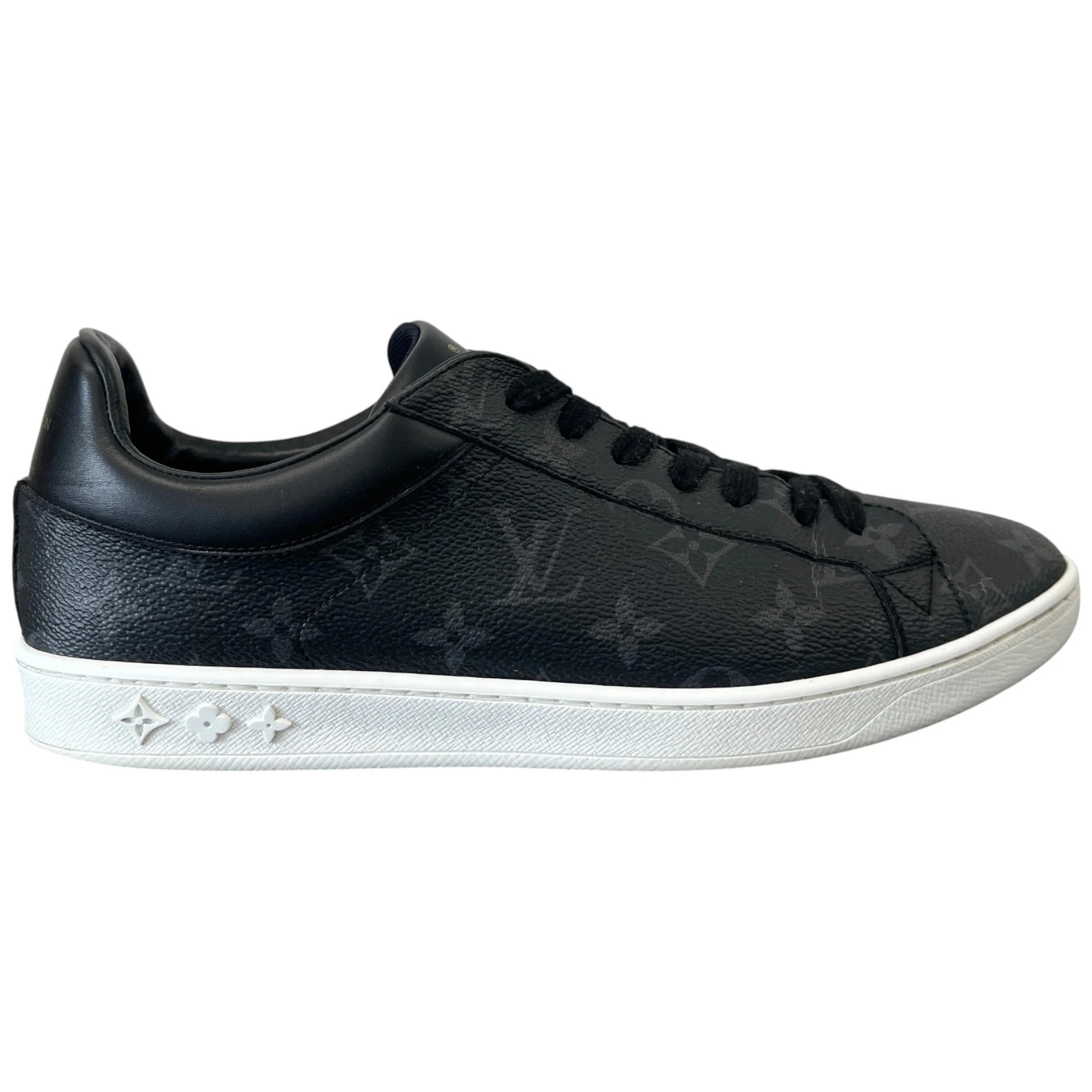 Men's Luxembourg Low Trainers Black Size EU 42 / UK 8