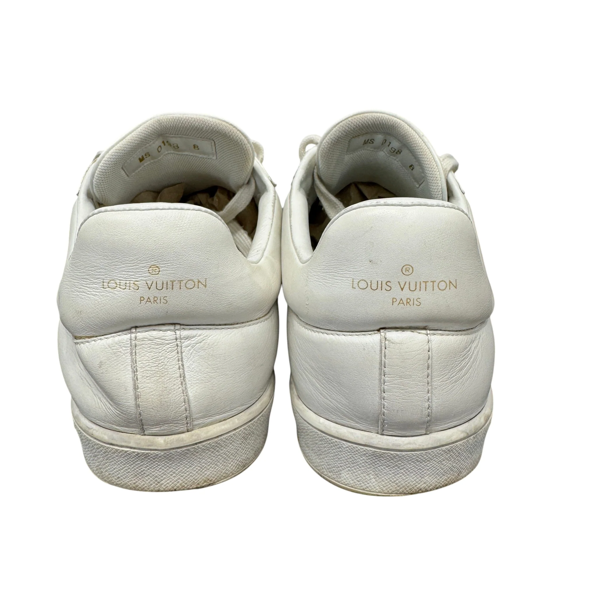 Men's Luxembourg Low Trainers White Size EU 42 / UK 8 - Image 8
