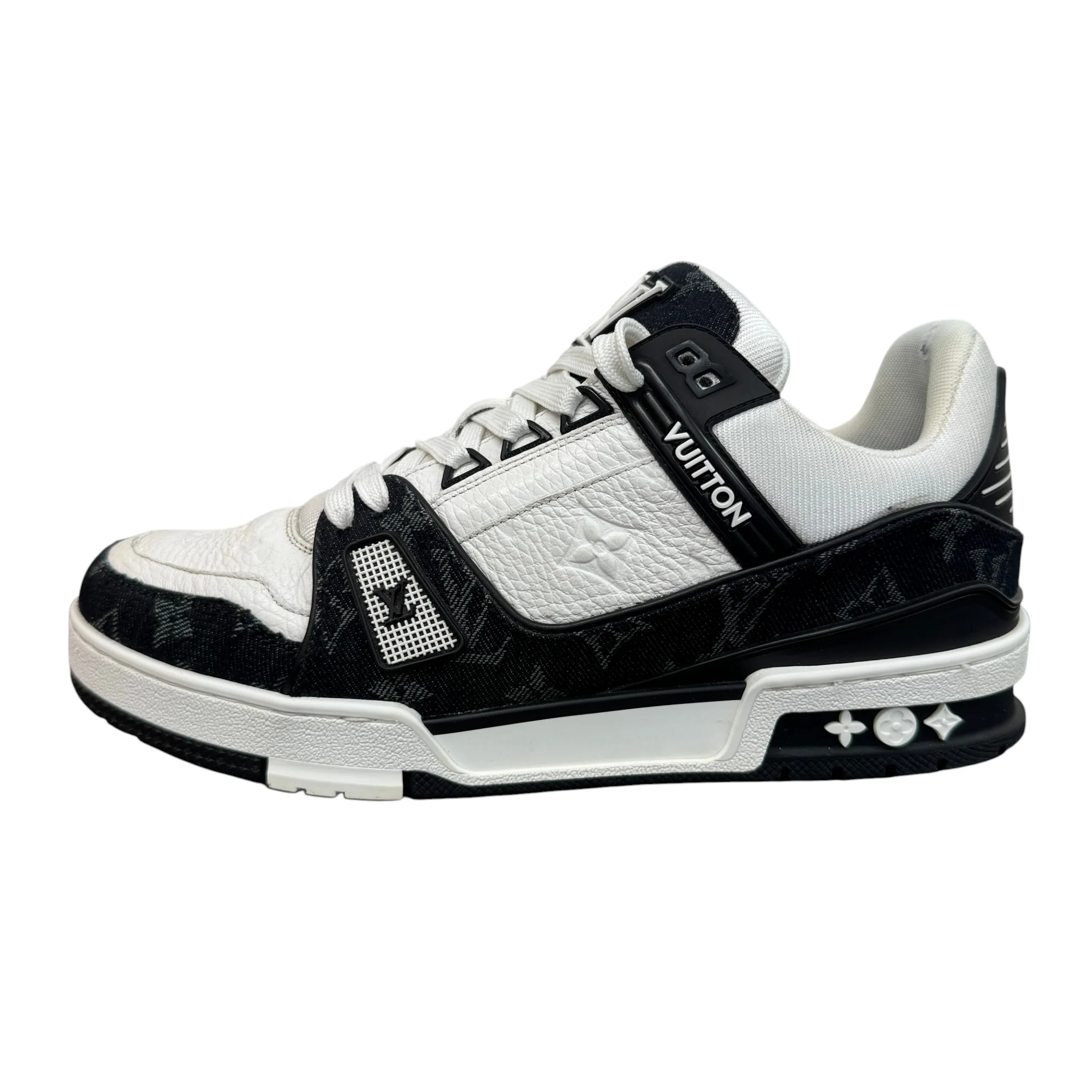 Men's Lv Low Trainers Black Size EU 40 / UK 6 - Image 4