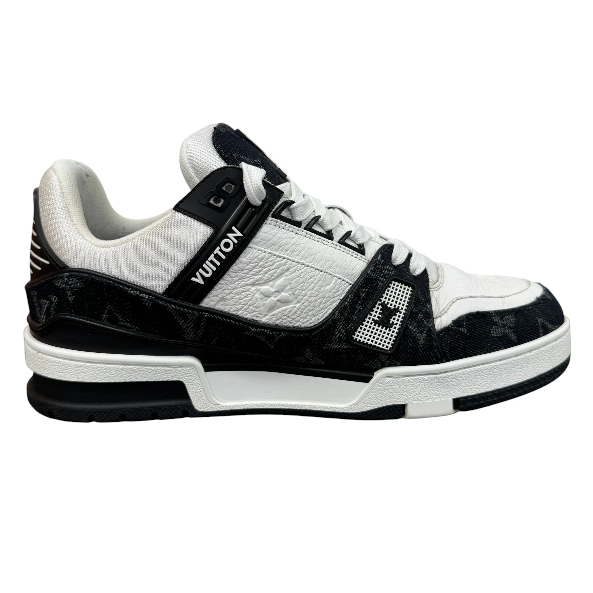 Men's Lv Low Trainers Black Size EU 40 / UK 6 - Image 5