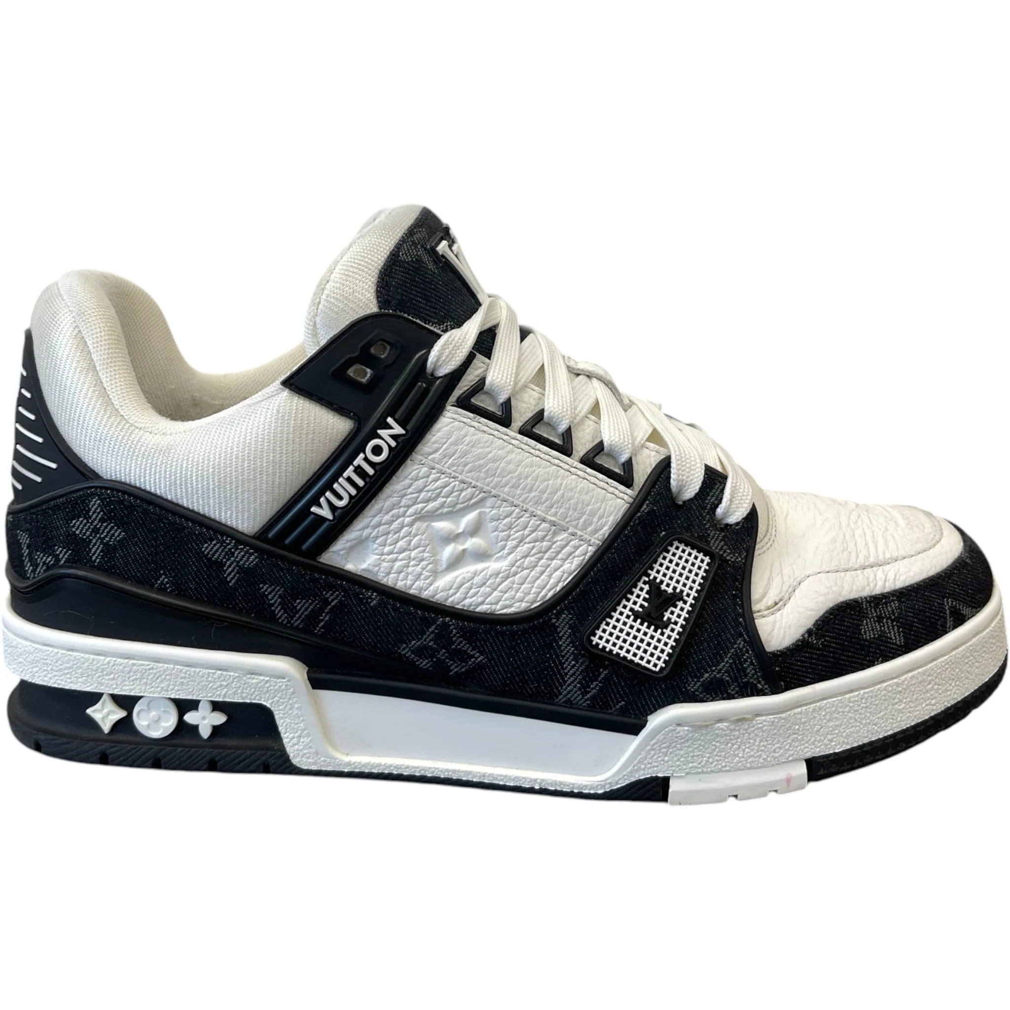 Men's Lv Low Trainers Black Size EU 40 / UK 6