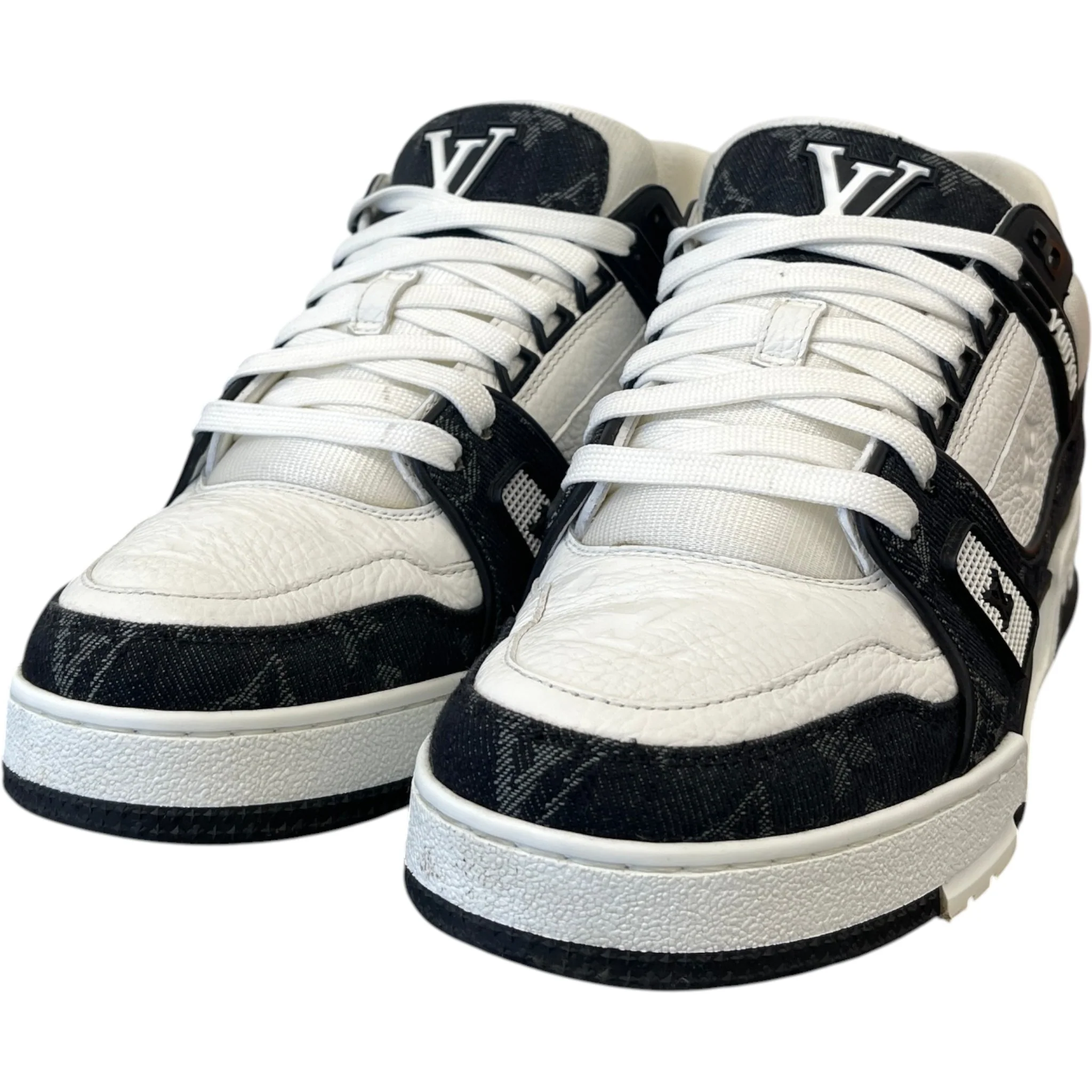 Men's Lv Low Trainers Black Size EU 40 / UK 6 - Image 10