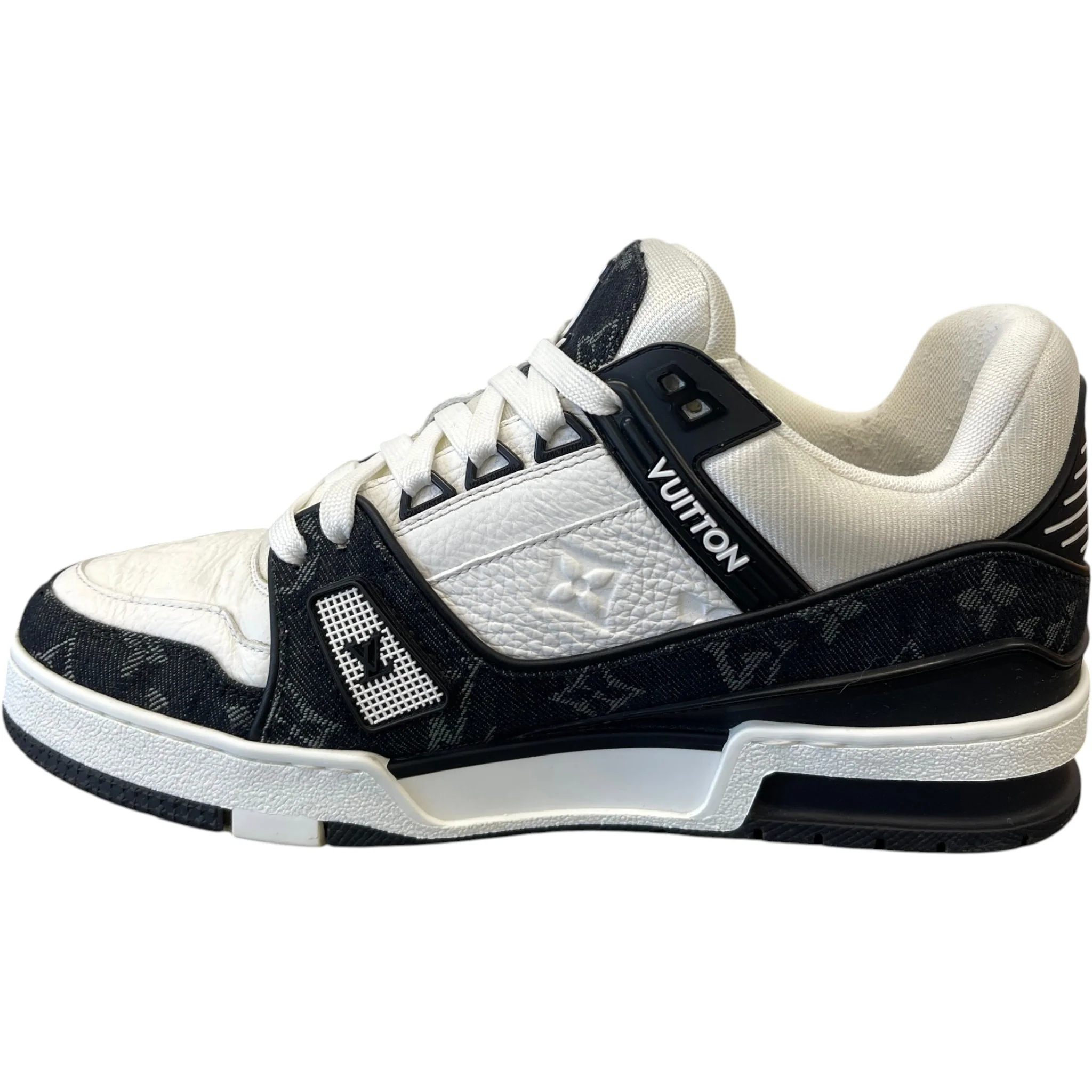 Men's Lv Low Trainers Black Size EU 40 / UK 6 - Image 2