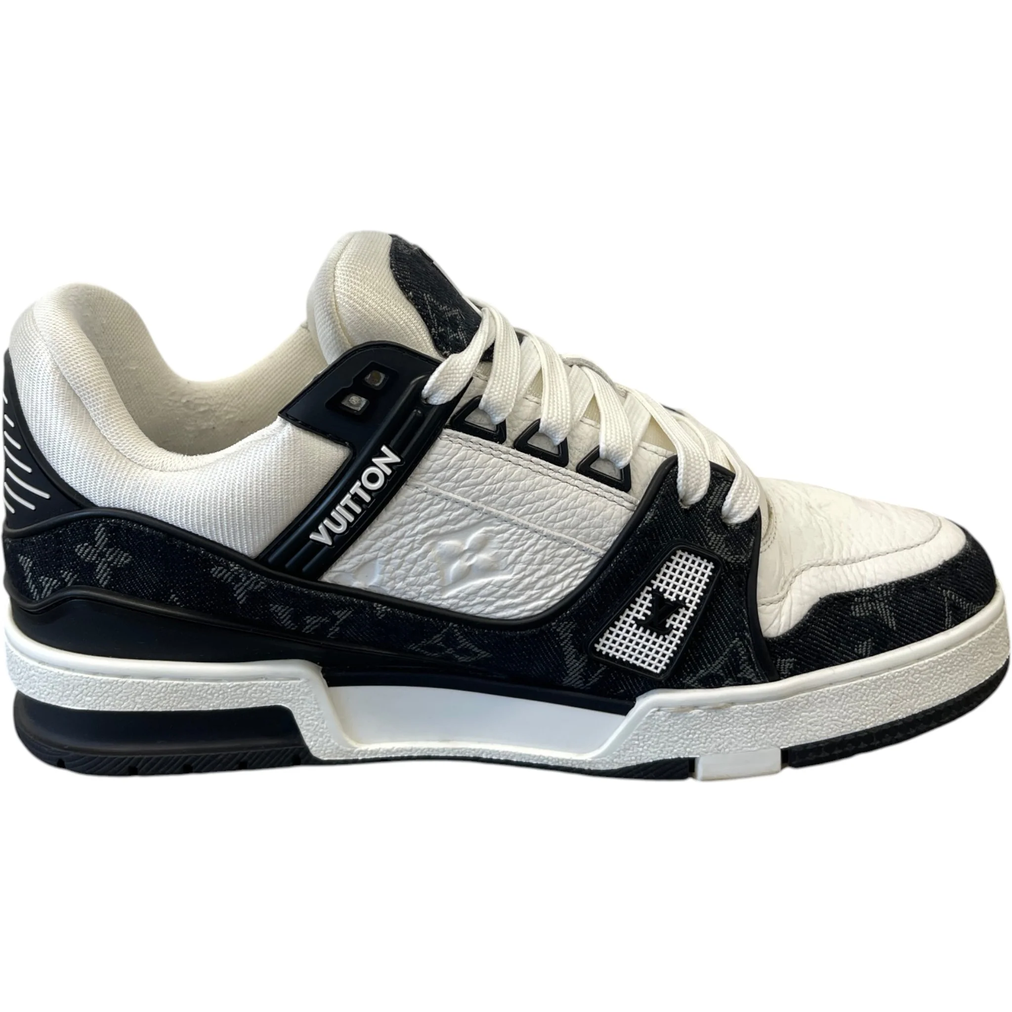 Men's Lv Low Trainers Black Size EU 40 / UK 6 - Image 4