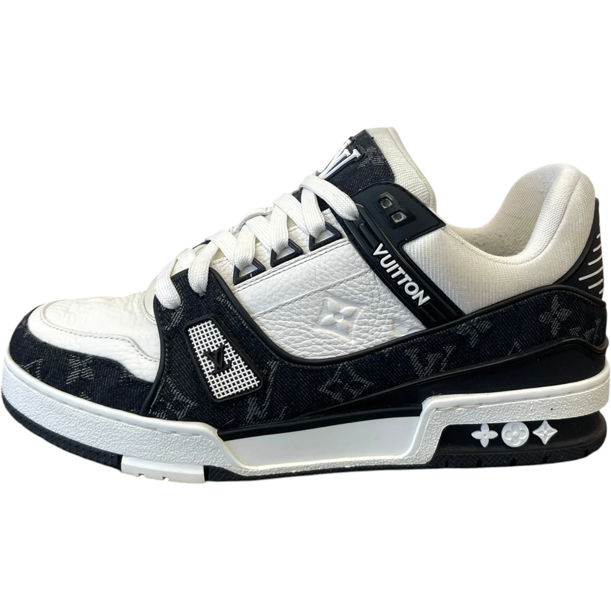 Men's Lv Low Trainers Black Size EU 40 / UK 6 - Image 5