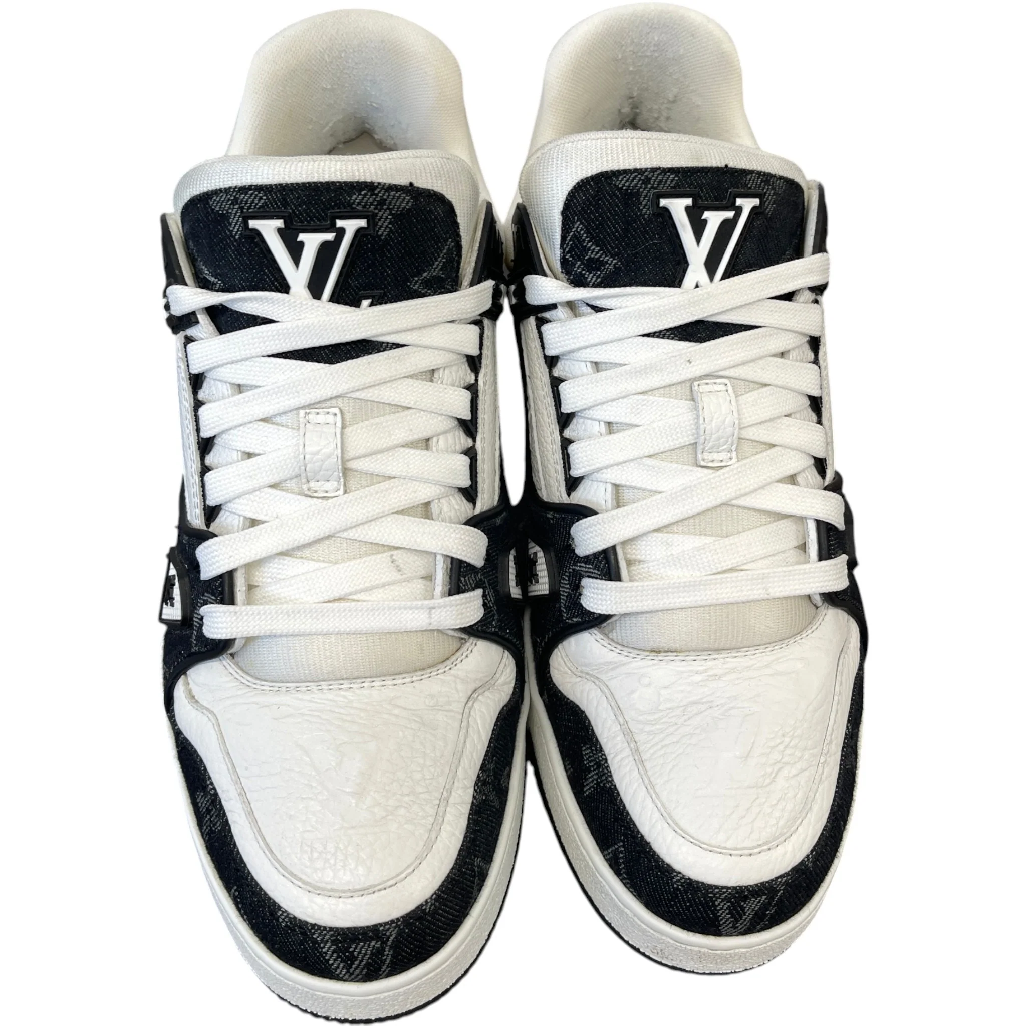 Men's Lv Low Trainers Black Size EU 40 / UK 6 - Image 7