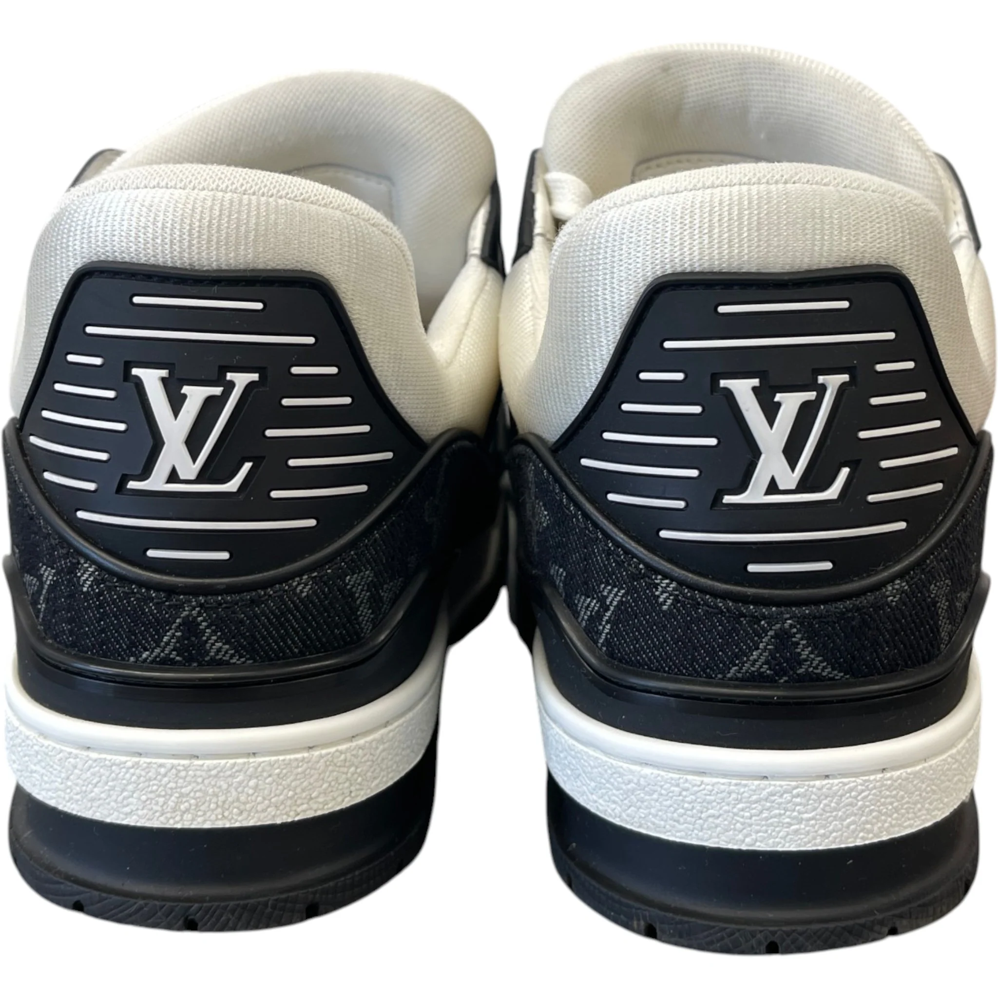 Men's Lv Low Trainers Black Size EU 40 / UK 6 - Image 8