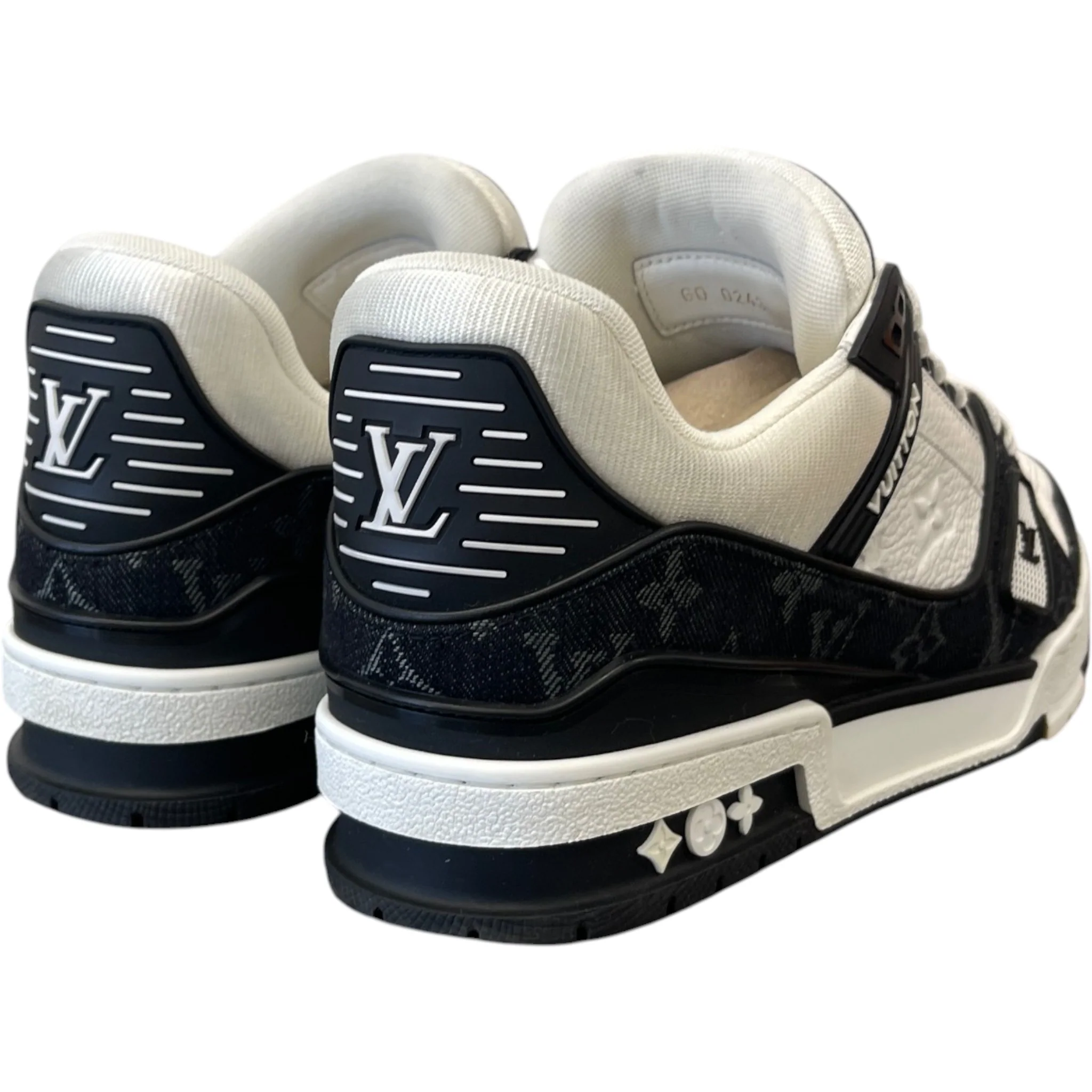 Men's Lv Low Trainers Black Size EU 40 / UK 6 - Image 9
