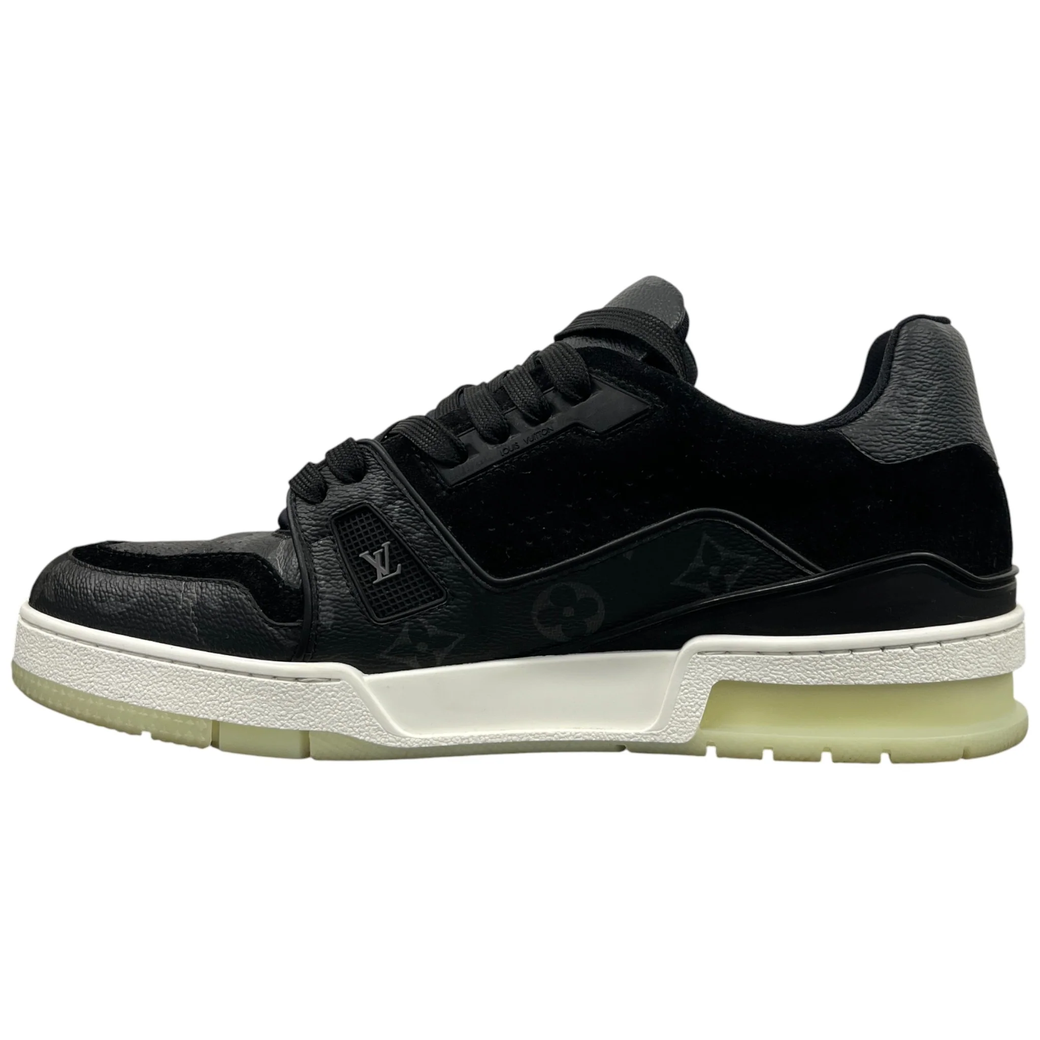Men's Lv Low Trainers Black Size EU 41 / UK 7 - Image 2
