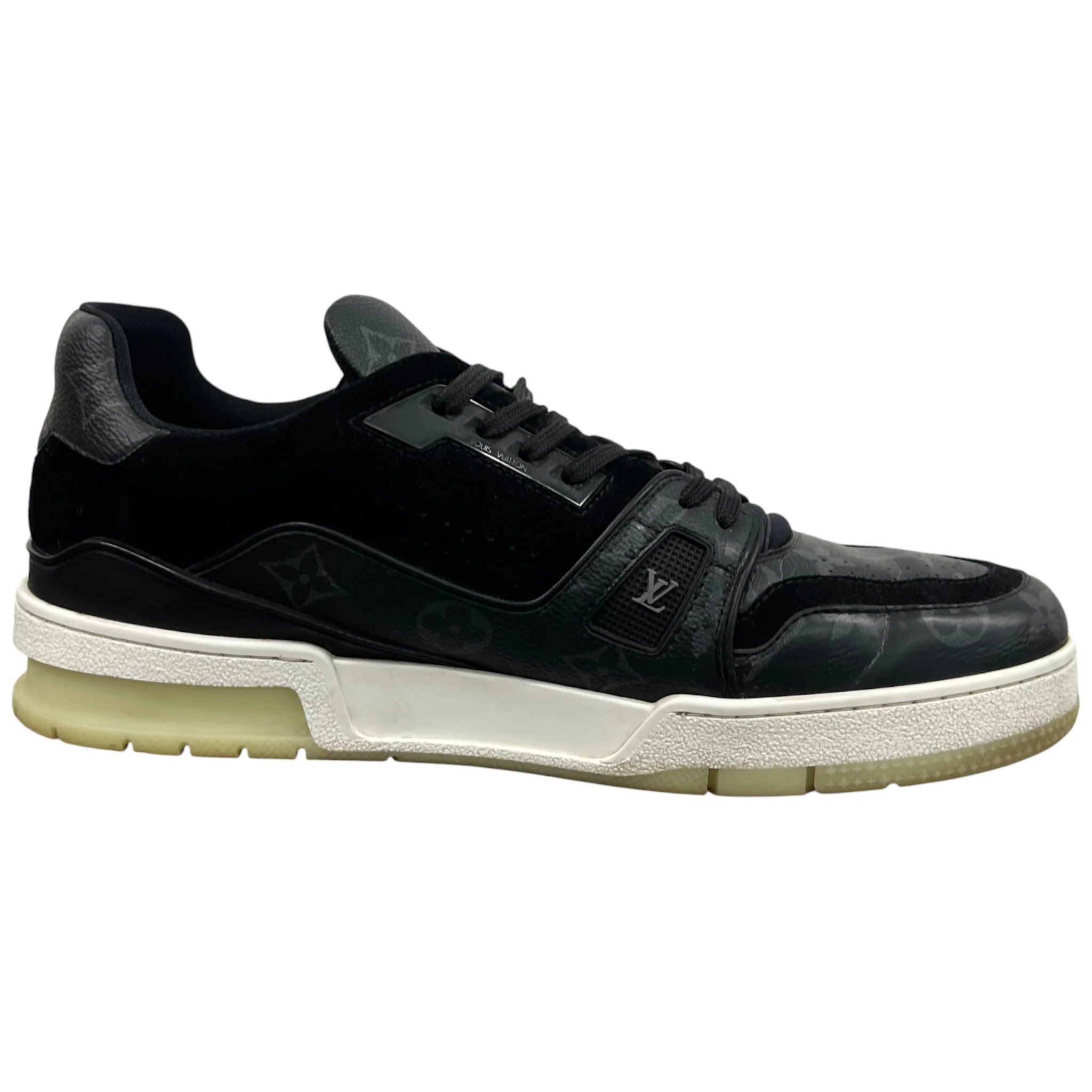 Men's Lv Low Trainers Black Size EU 42 / UK 8 - Image 4