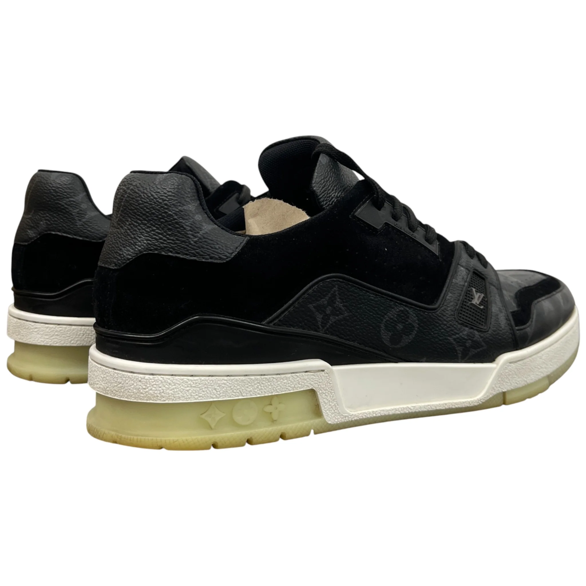 Men's Lv Low Trainers Black Size EU 42 / UK 8 - Image 9