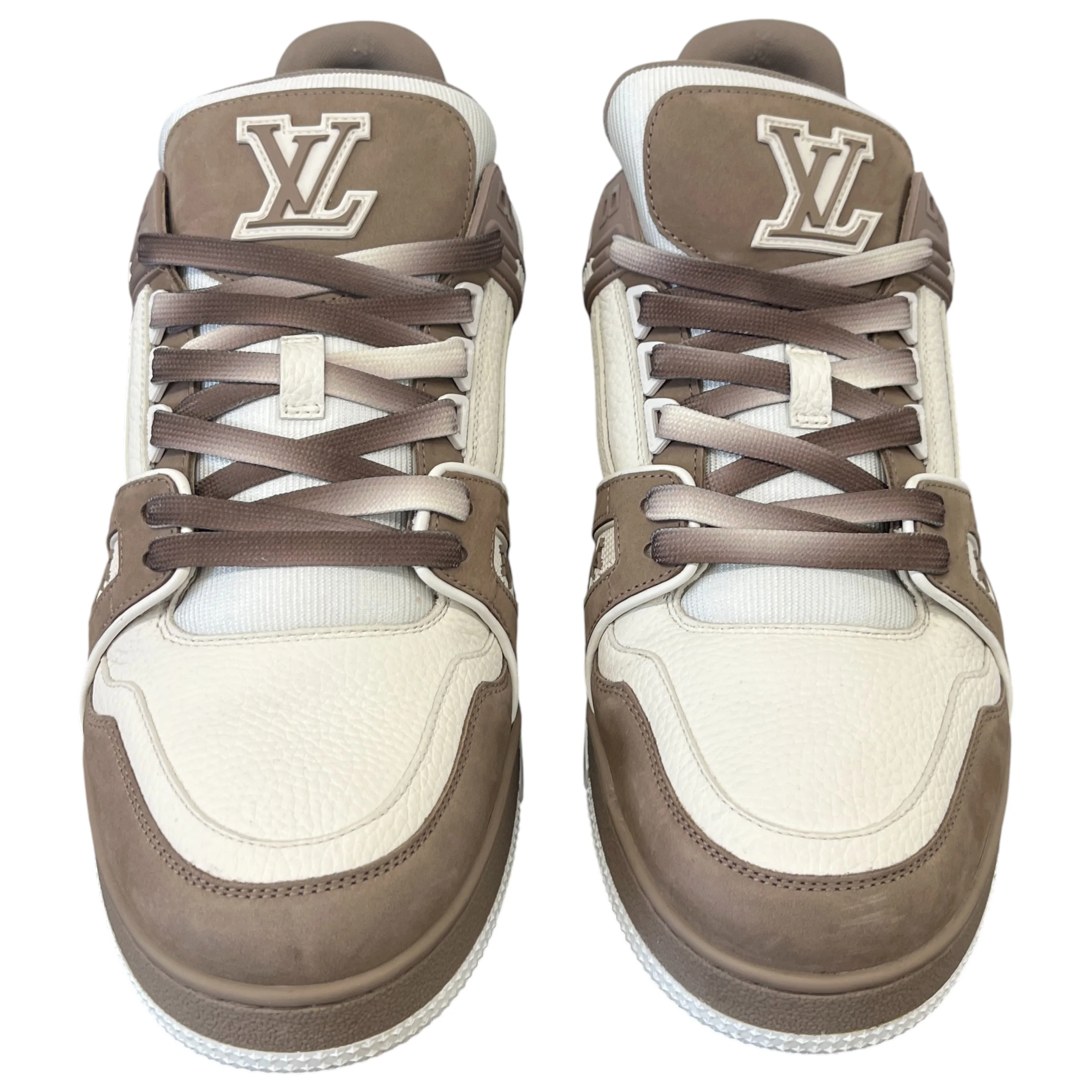 Men's Lv Low Trainers Brown Size EU 43.5 / UK 9.5 - Image 6