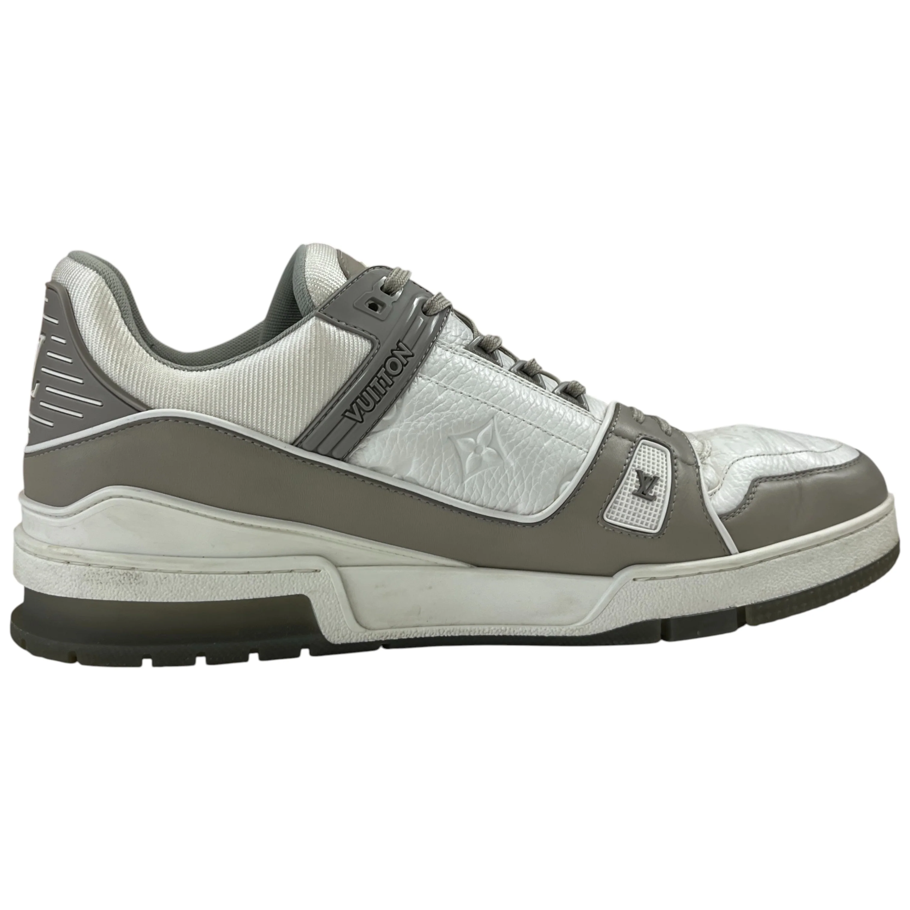 Men's Lv Low Trainers Grey Size EU 45 / UK 11 - Image 4