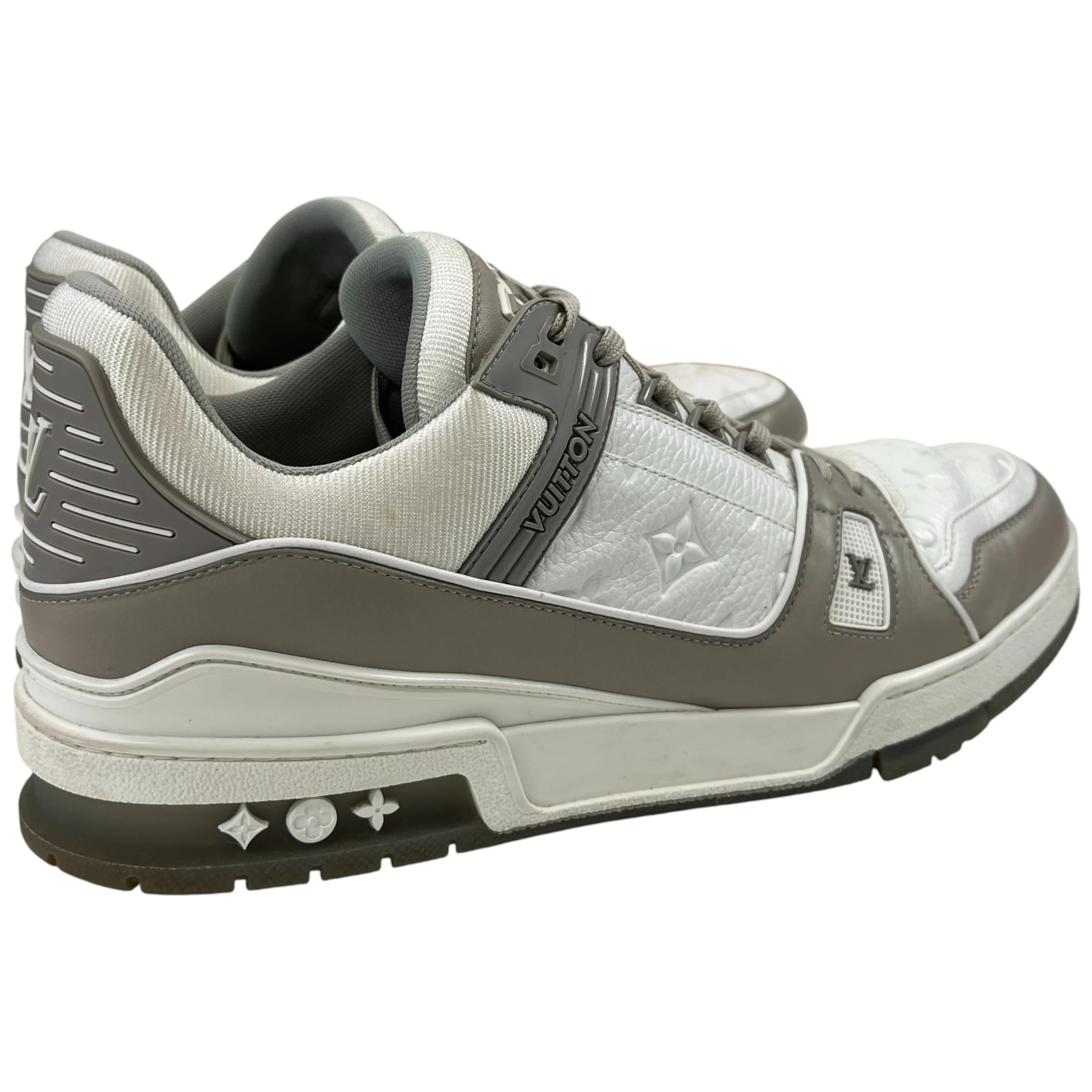 Men's Lv Low Trainers Grey Size EU 45 / UK 11 - Image 9