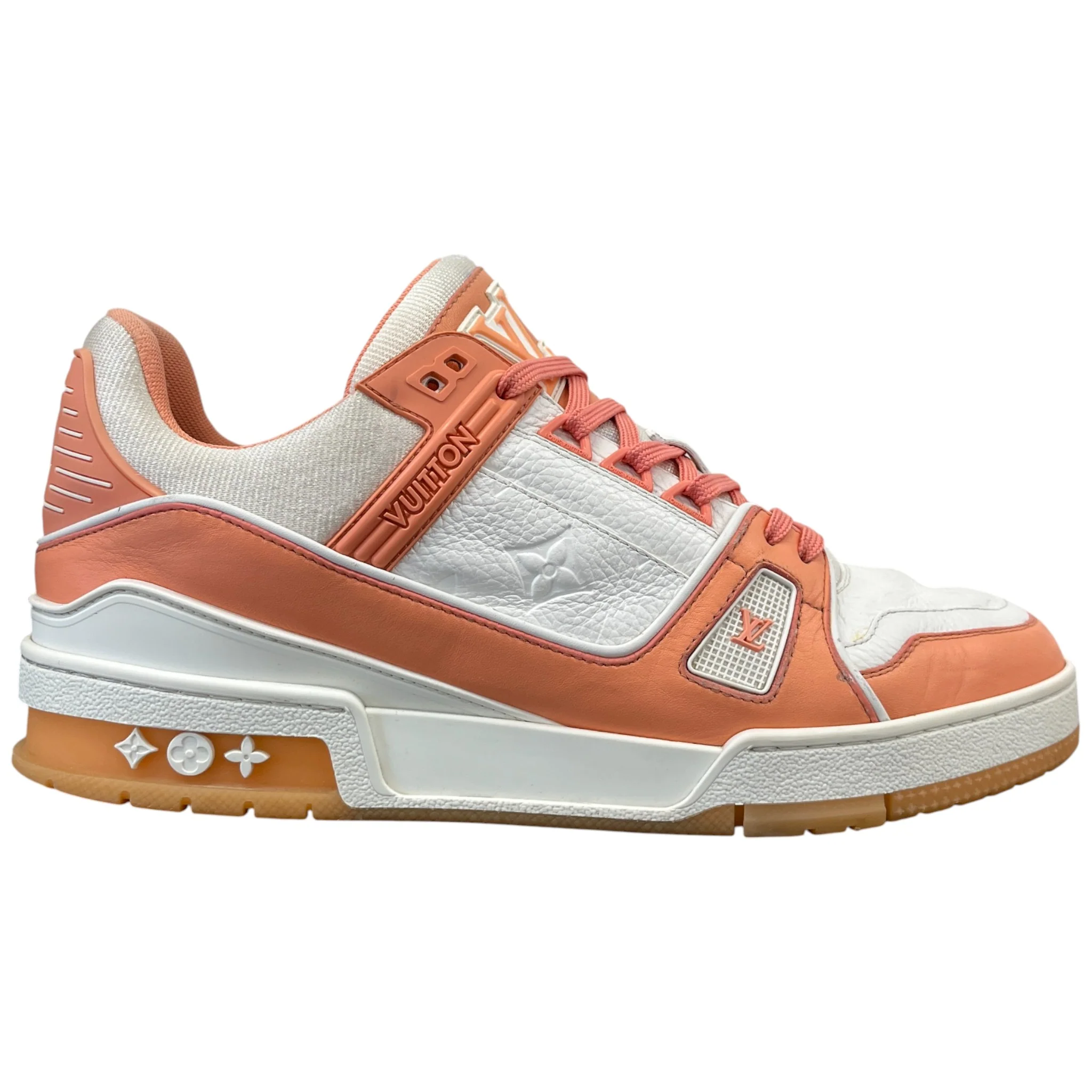 Men's Lv Low Trainers Salmon Size EU 41.5 / UK 7.5