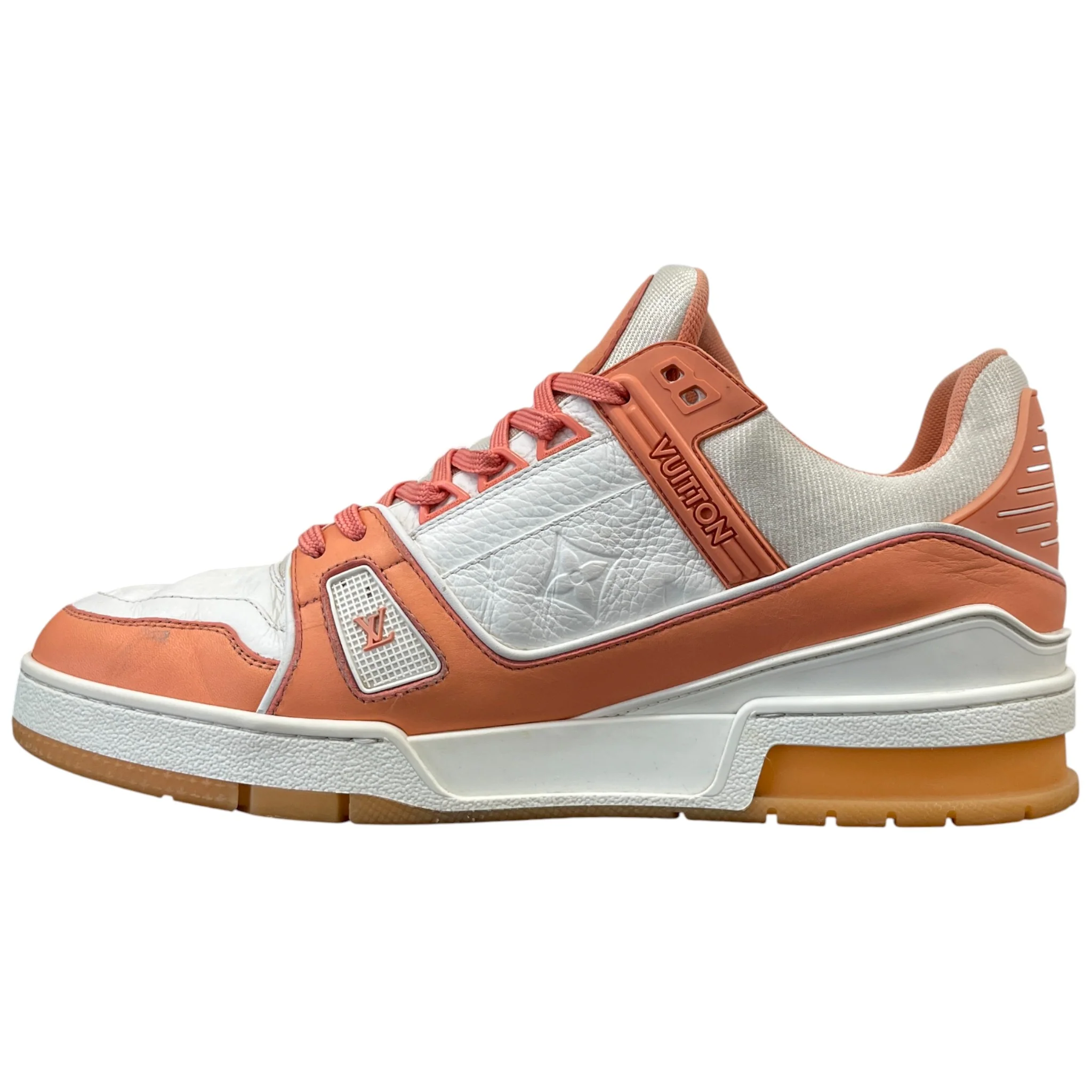 Men's Lv Low Trainers Salmon Size EU 41.5 / UK 7.5 - Image 2