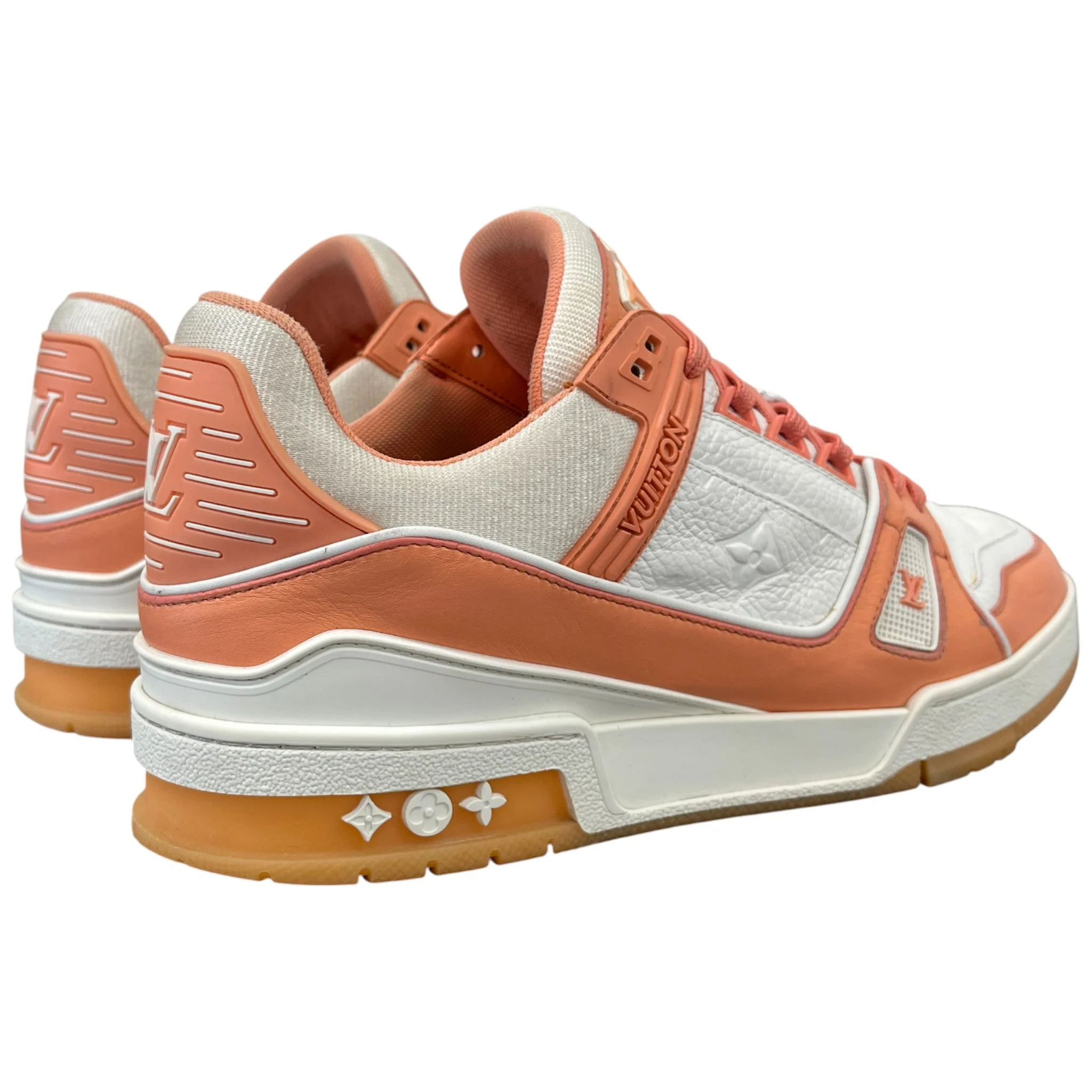 Men's Lv Low Trainers Salmon Size EU 41.5 / UK 7.5 - Image 9