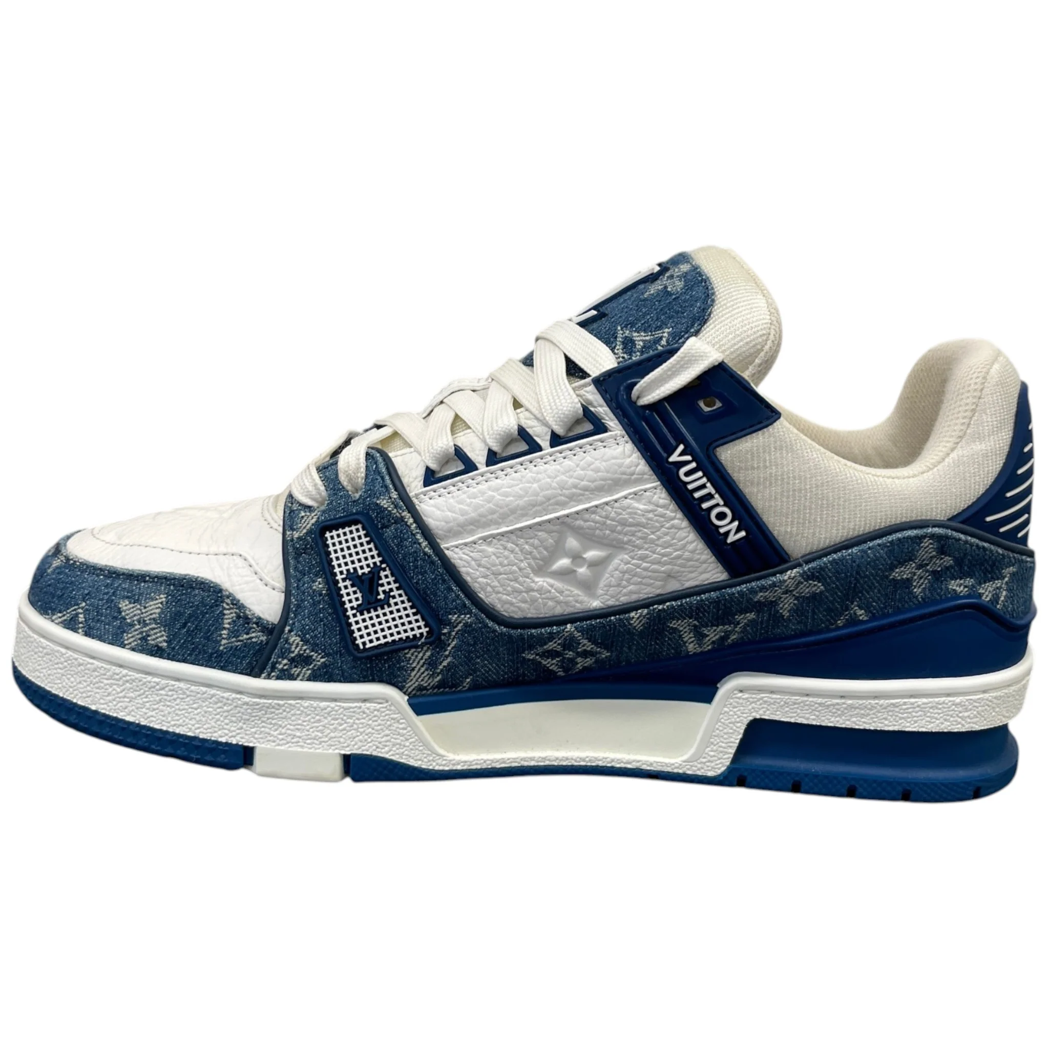 Men's Lv Low Trainers White Size EU 40 / UK 6 - Image 2