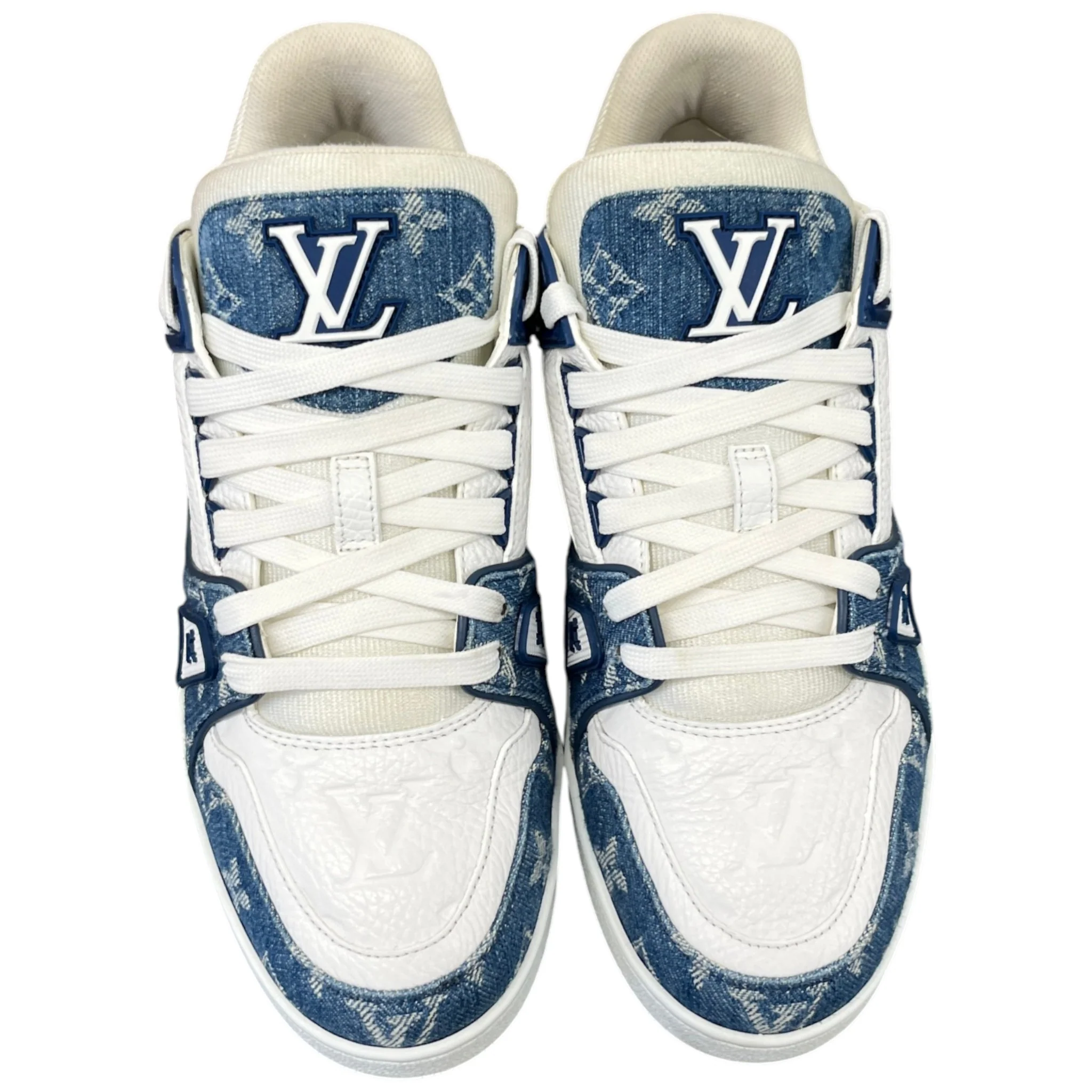 Men's Lv Low Trainers White Size EU 40 / UK 6 - Image 6