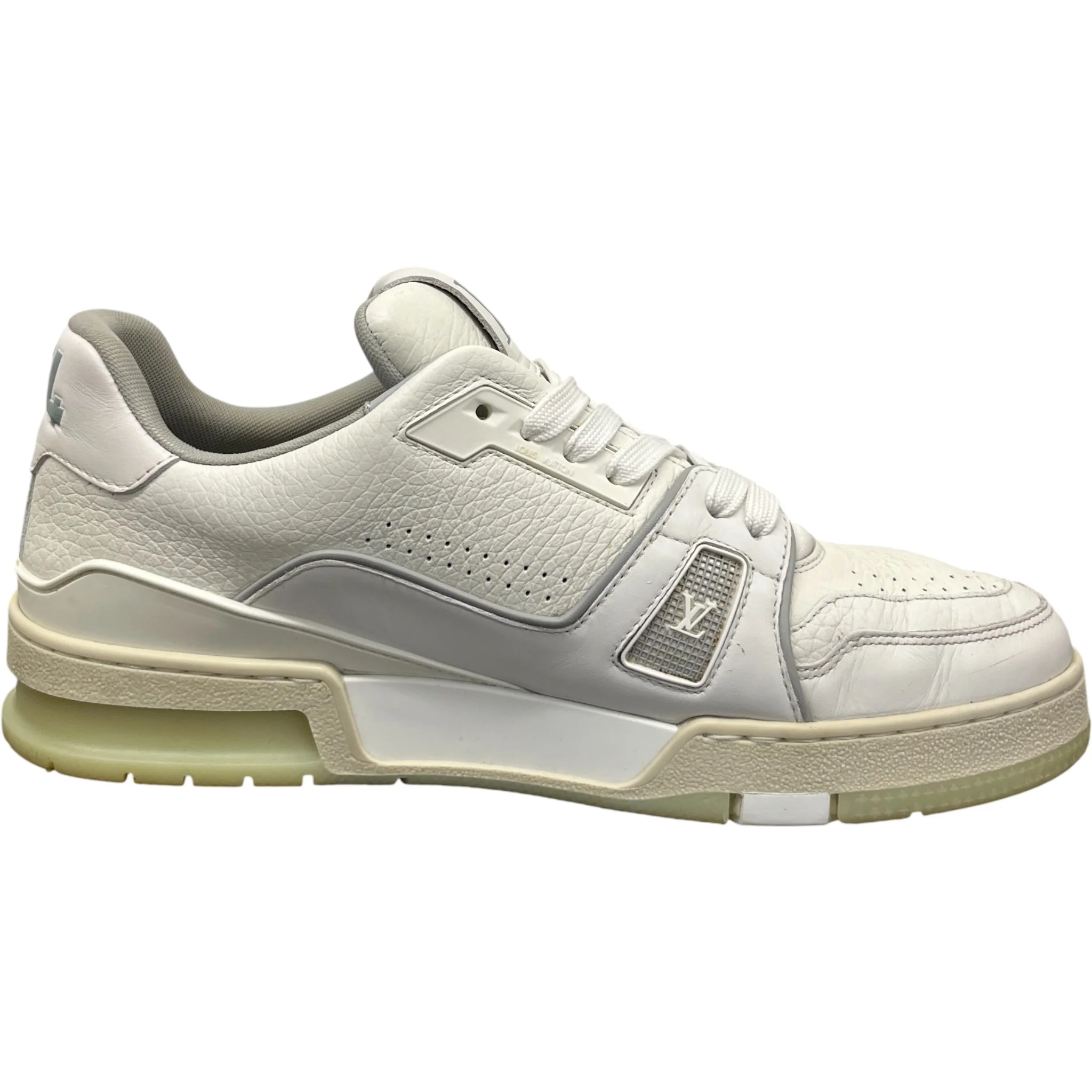 Men's Lv Low Trainers White Size EU 41.5 / UK 7.5 - Image 4
