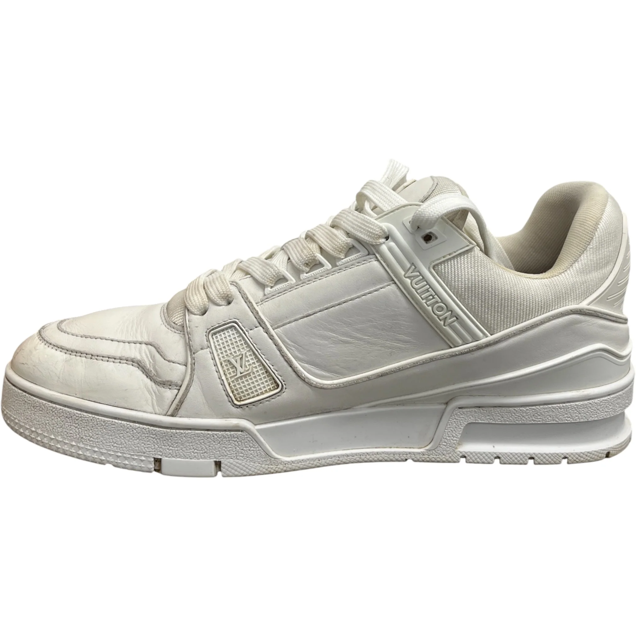 Men's Lv Low Trainers White Size EU 42.5 / UK 8.5 - Image 2