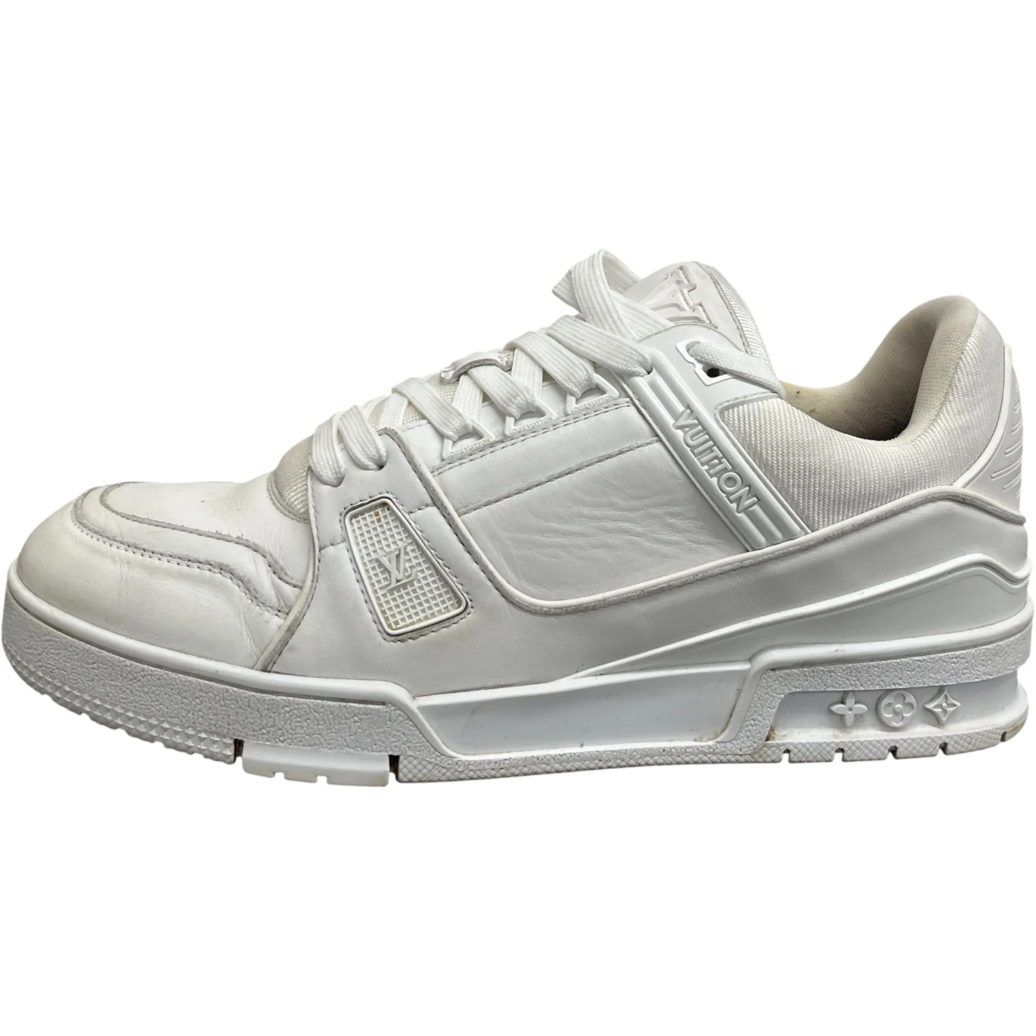 Men's Lv Low Trainers White Size EU 42.5 / UK 8.5 - Image 5