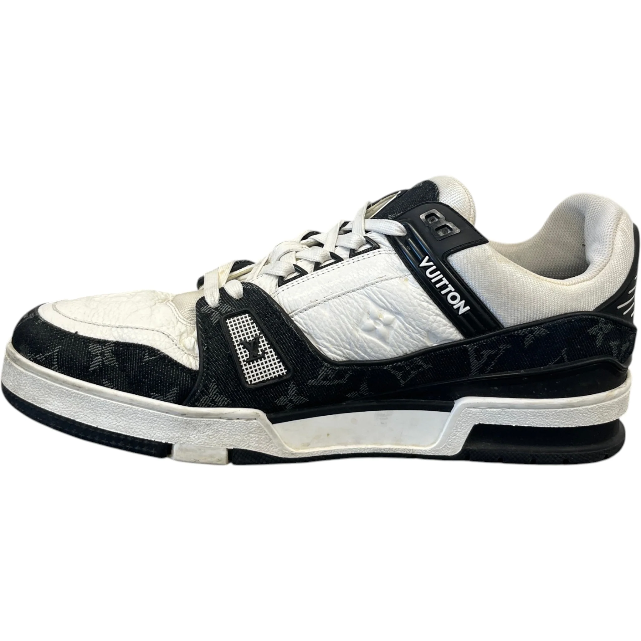 Men's Lv Low Trainers White Size EU 43 / UK 9 - Image 2