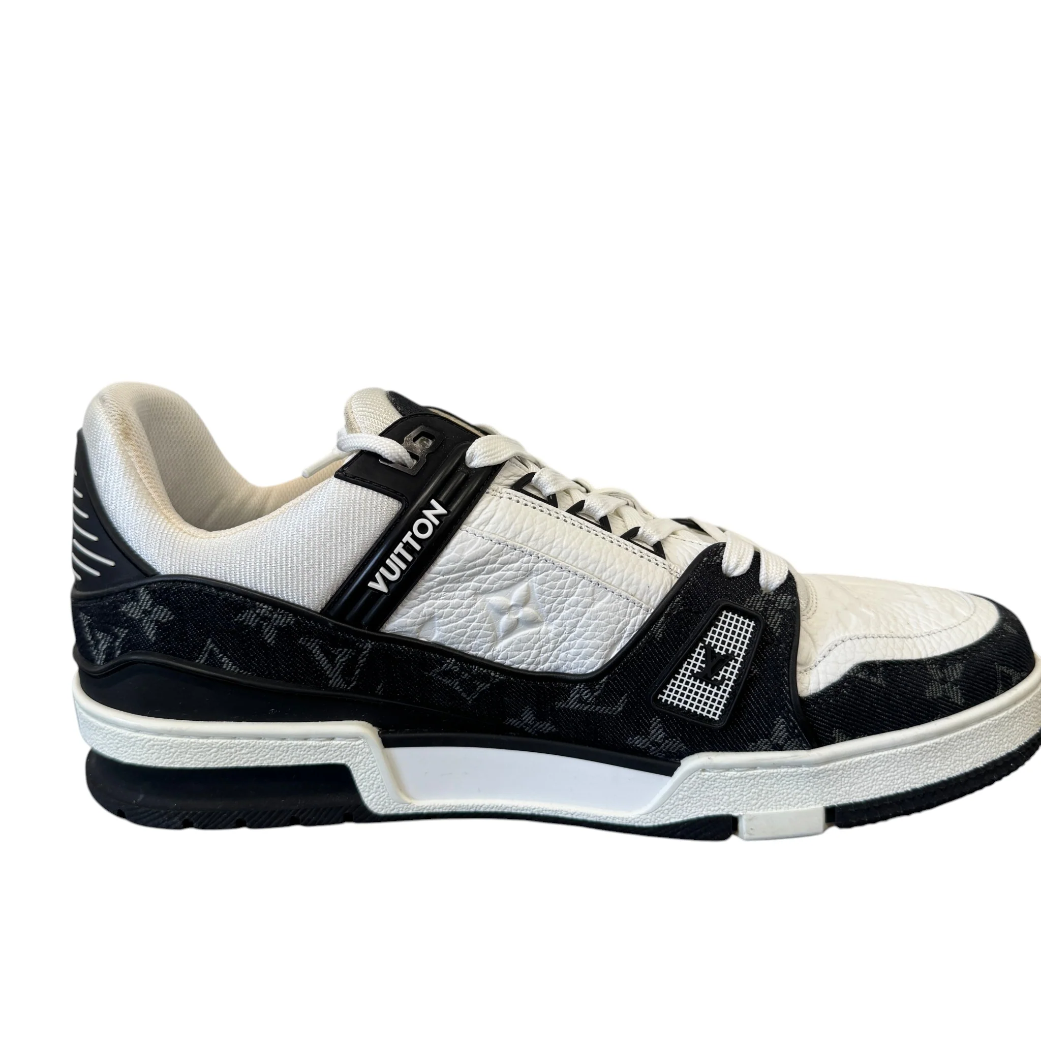 Men's Lv Low Trainers White Size EU 43 / UK 9 - Image 5