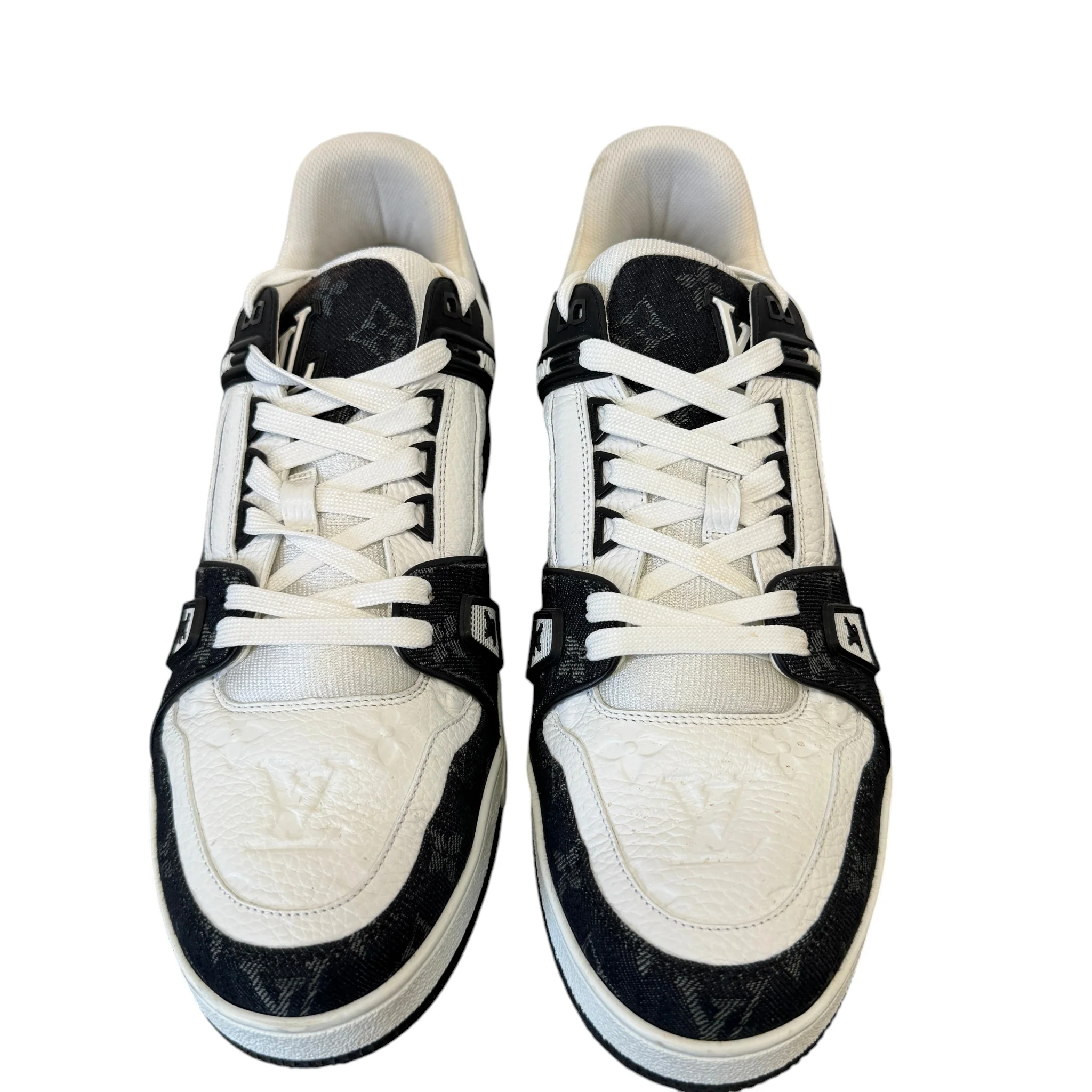 Men's Lv Low Trainers White Size EU 43 / UK 9 - Image 6