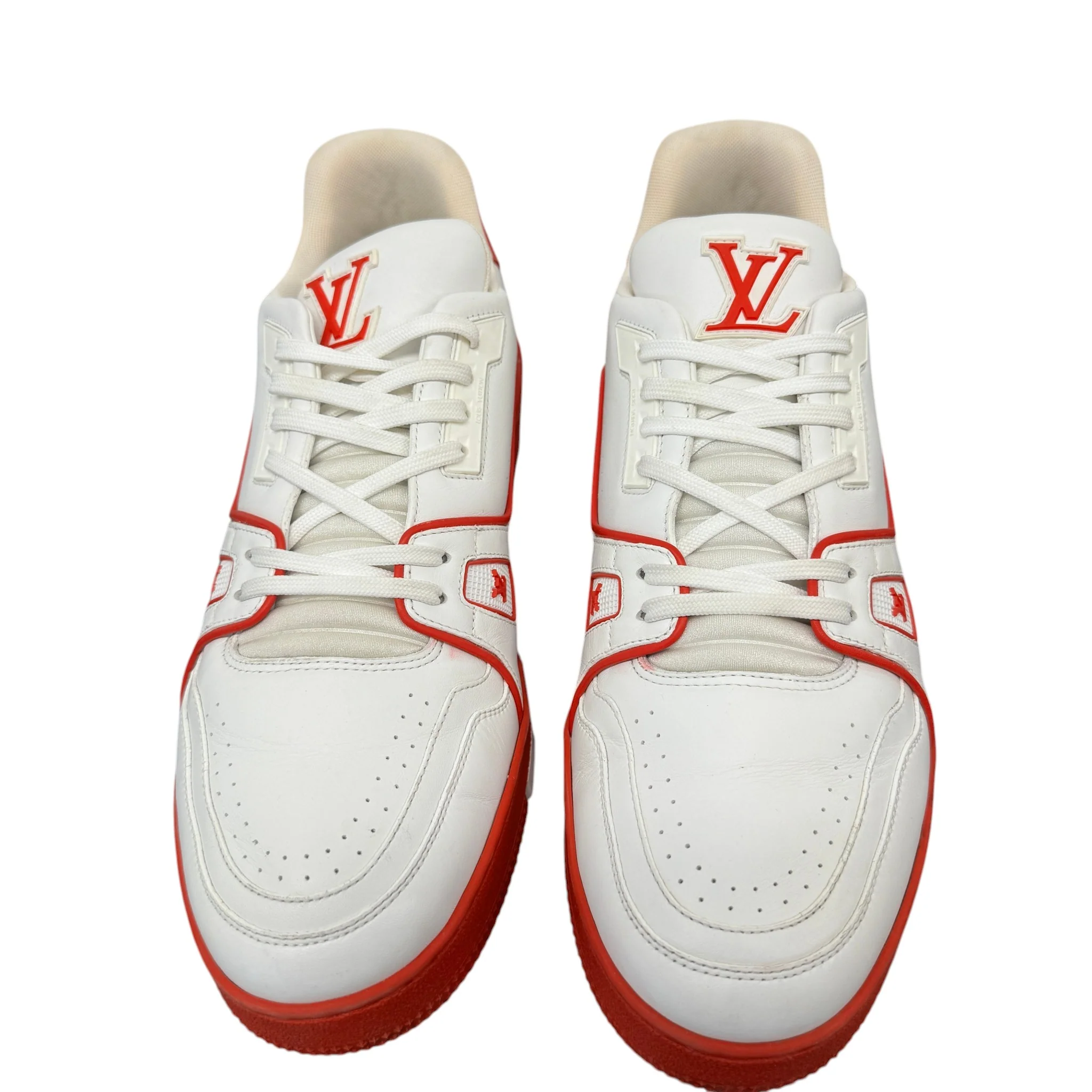 Men's Lv Low Trainers White Size EU 44 / UK 10 - Image 5