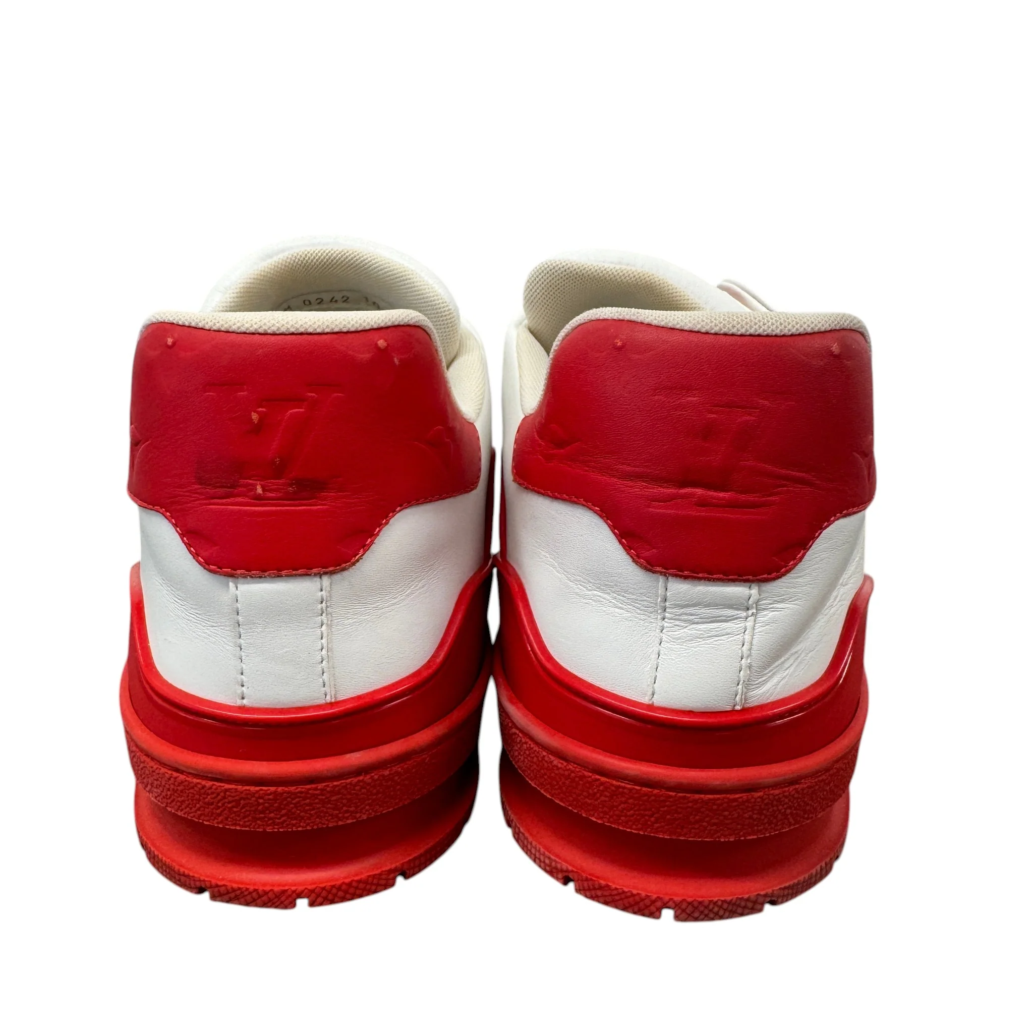 Men's Lv Low Trainers White Size EU 44 / UK 10 - Image 7